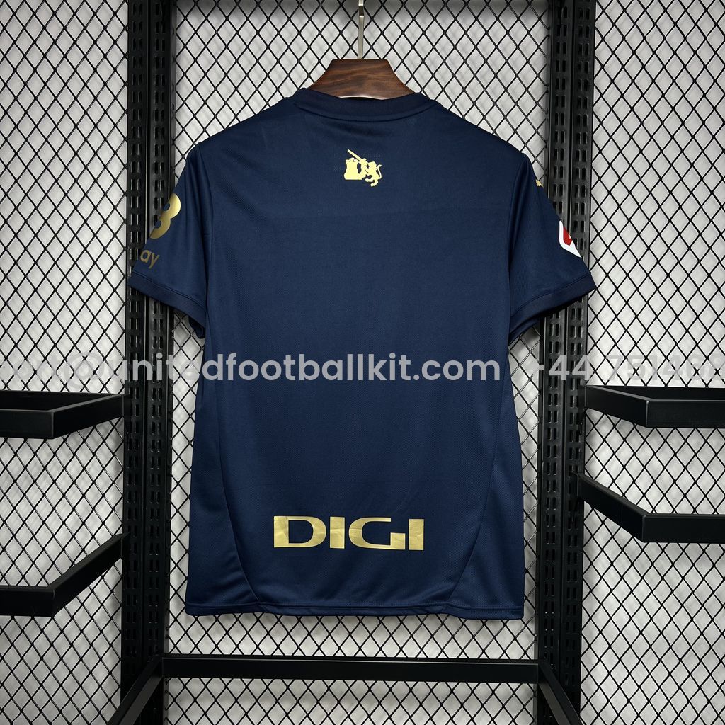 Unitedfootballkit.com | Deportivo Alavés 24-25 Third Jersey - Fans Version -Customize Name, Number and Patch | Worldwide Shipping