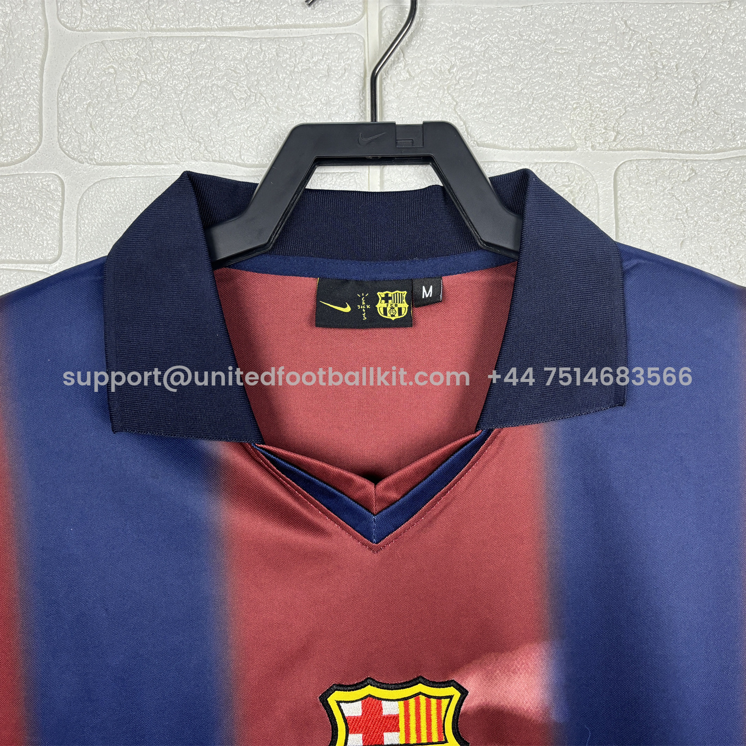 Unitedfootballkit.com | Barcelona x Travis Scott 2000-01 Home Retro Style Skeleton Jersey With Back Printing - Fans Version -Customize Name, Number and Patch | Worldwide Shipping