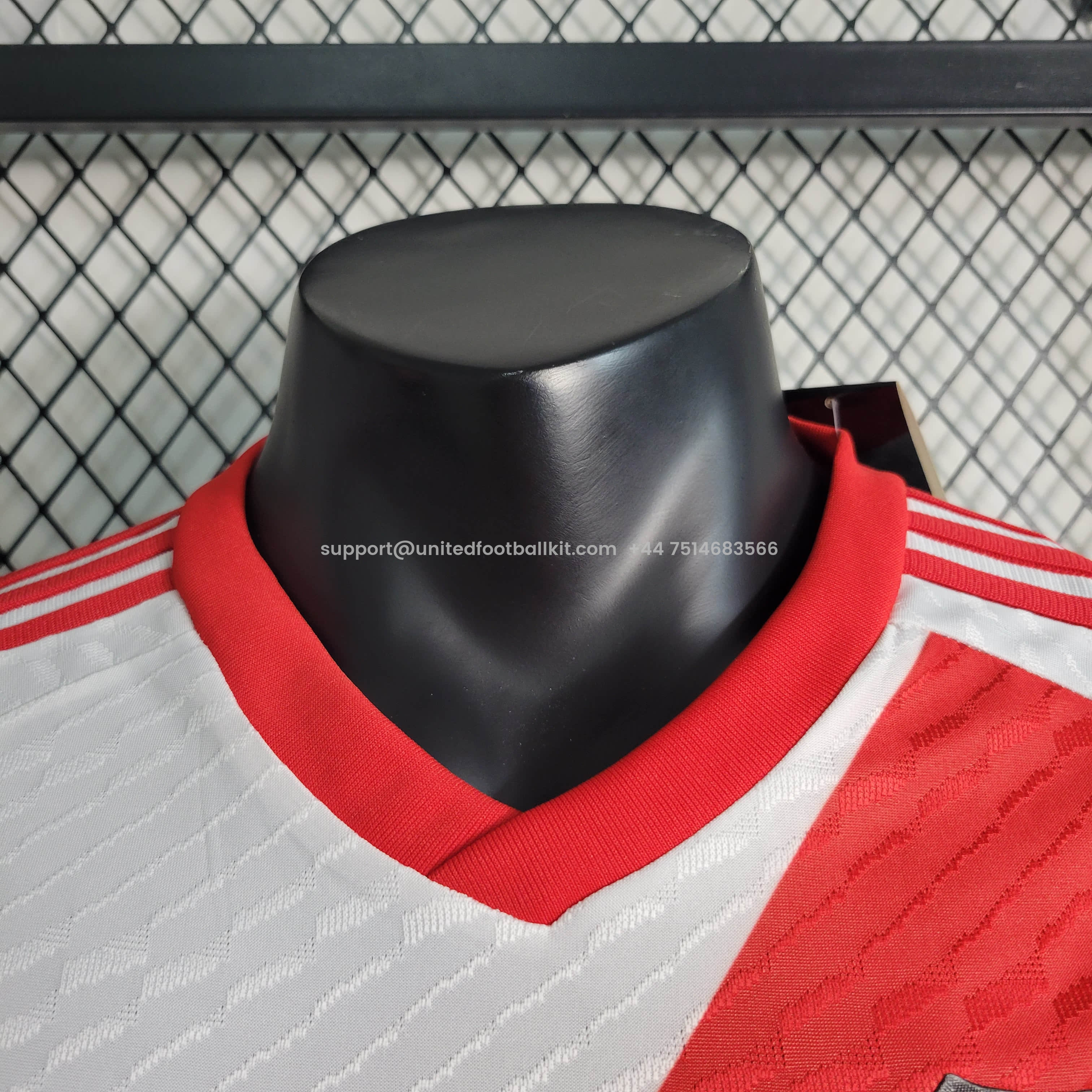 Unitedfootballkit.com | River Plate 2023 Home Stadium Jersey - Player Version -Customize Name, Number and Patch | Worldwide Shipping
