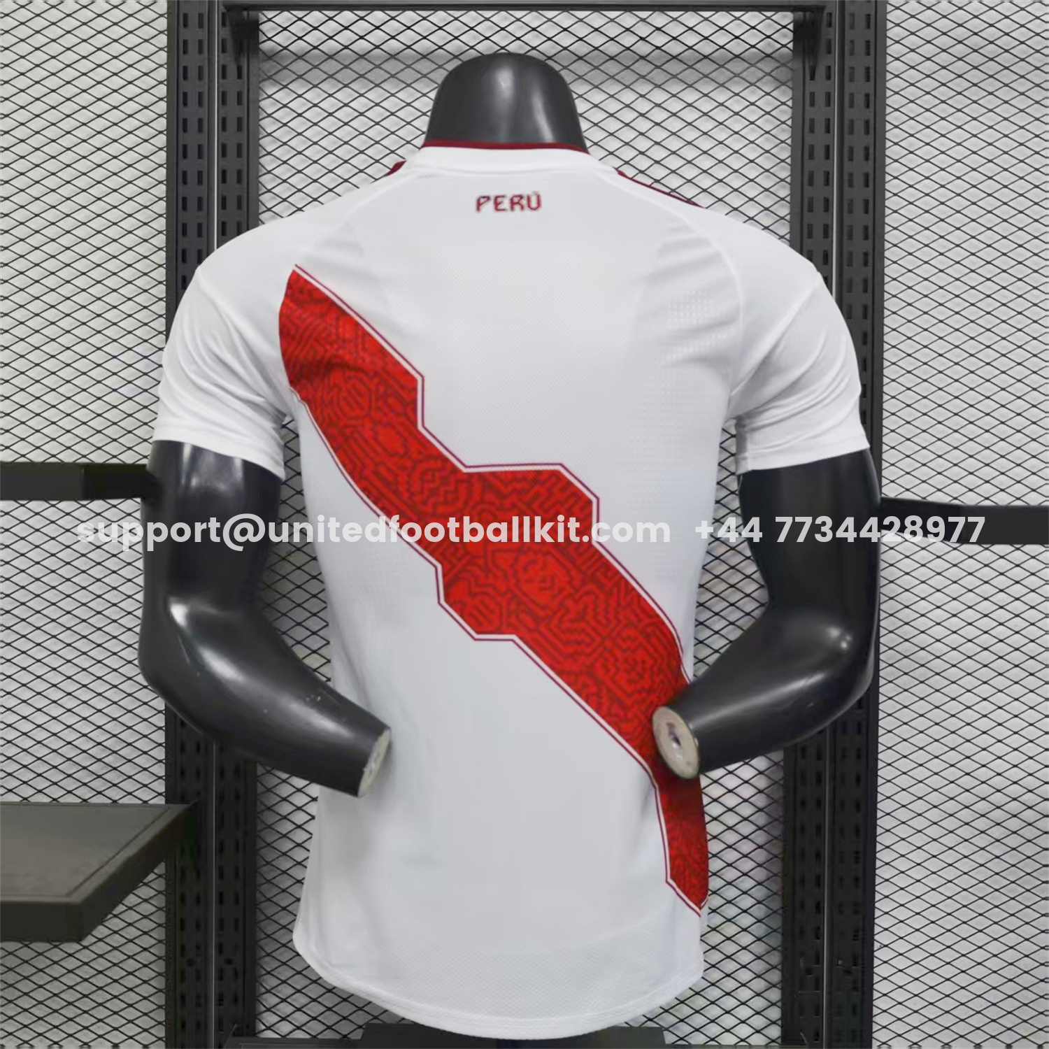 Unitedfootballkit.com | Peru 2026 Home Jersey - Player Version -Customize Name, Number and Patch | Worldwide Shipping