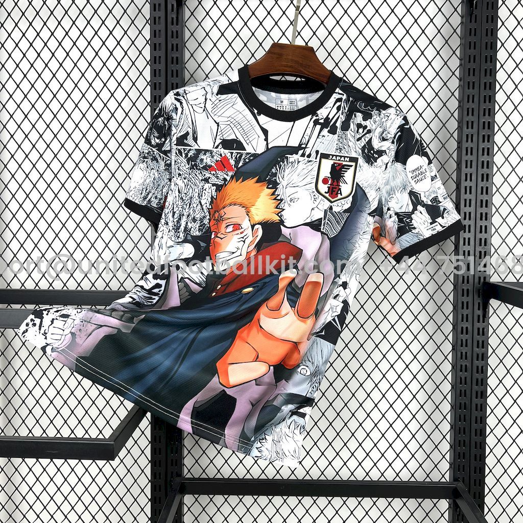 Unitedfootballkit.com | Japan 24-25 Ryomen Sukuna Special Edition Jersey - Fans Version -Customize Name, Number and Patch | Worldwide Shipping