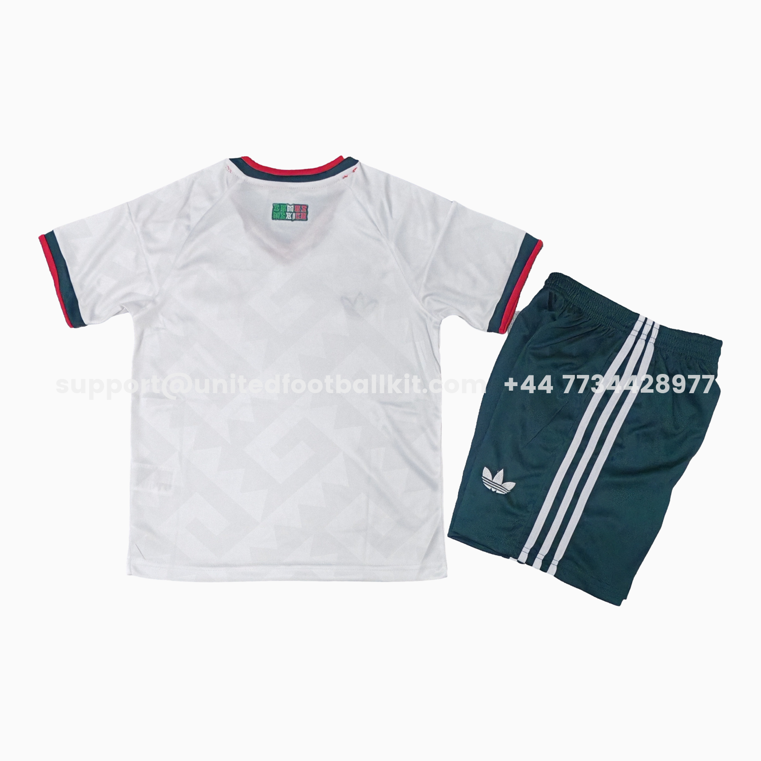 Unitedfootballkit.com | Mexico 2026 Away Kids Kit -Customize Name, Number and Patch | Worldwide Shipping