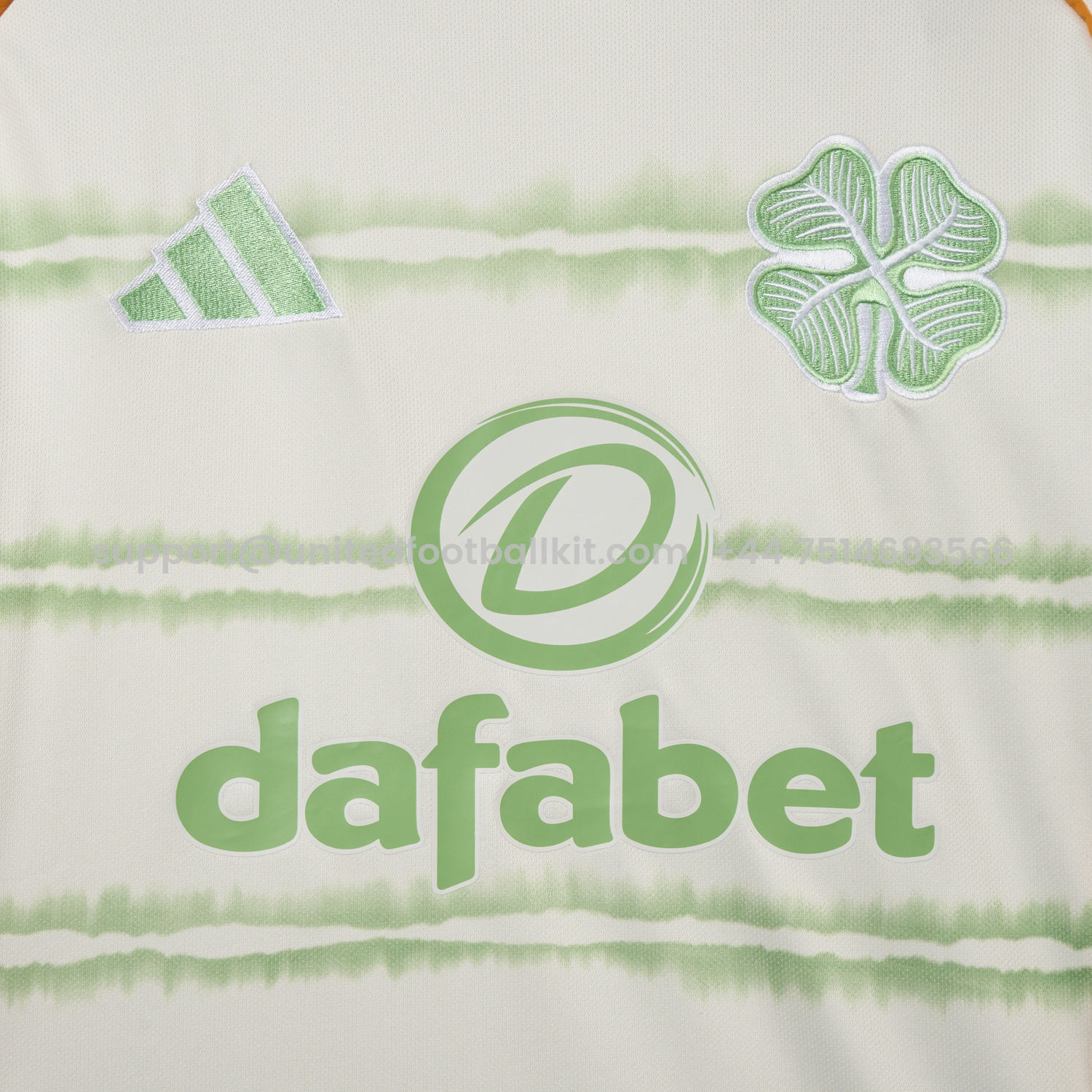 Unitedfootballkit.com | Celtic 25-26 Third Jersey - Fans Version -Customize Name, Number and Patch | Worldwide Shipping