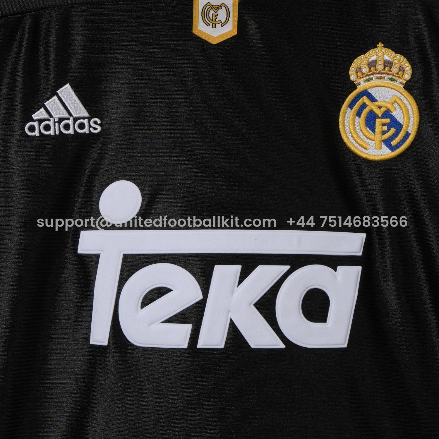 Unitedfootballkit.com | Retro Real Madrid 1999-01 Away Jersey -Customize Name, Number and Patch | Worldwide Shipping