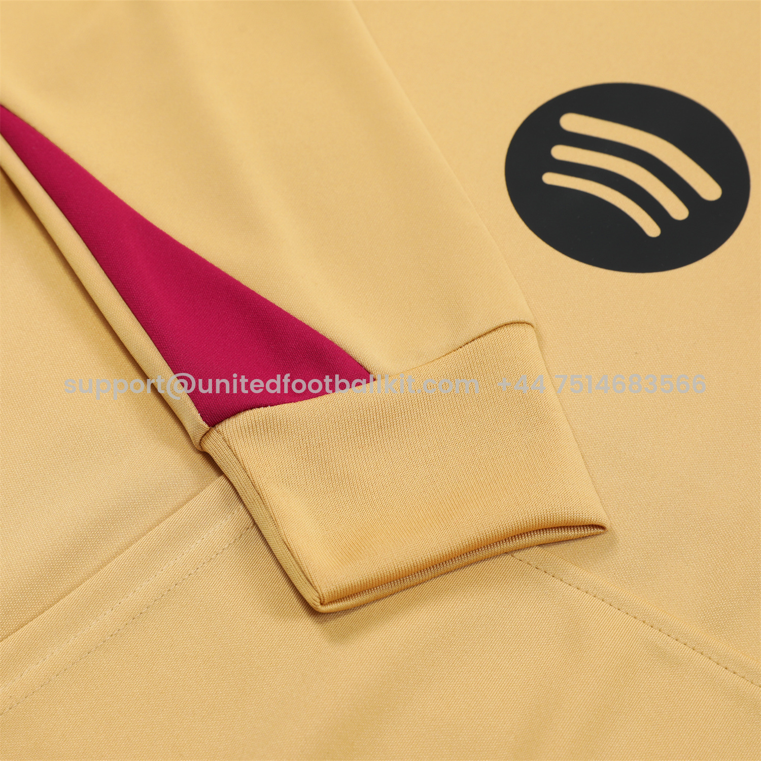 Unitedfootballkit.com | Barcelona 24-25 Training Hoodie Set - Khaki Hoodie and Black Pants -Customize Name, Number and Patch | Worldwide Shipping