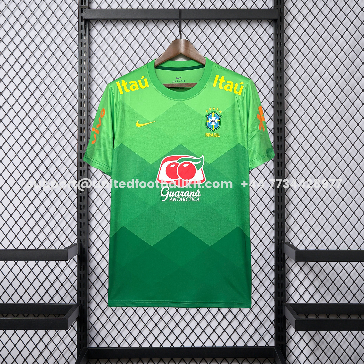 Unitedfootballkit.com | Retro Brazil 2022 Pre-Match Green Special Jersey -Customize Name, Number and Patch | Worldwide Shipping
