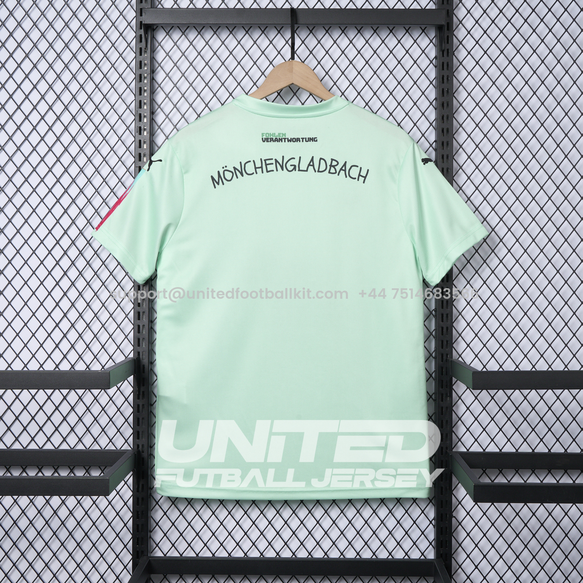 Unitedfootballkit.com | Borussia Mönchengladbach 24-25 World Children's Day Special Jersey - Fans Version -Customize Name, Number and Patch | Worldwide Shipping