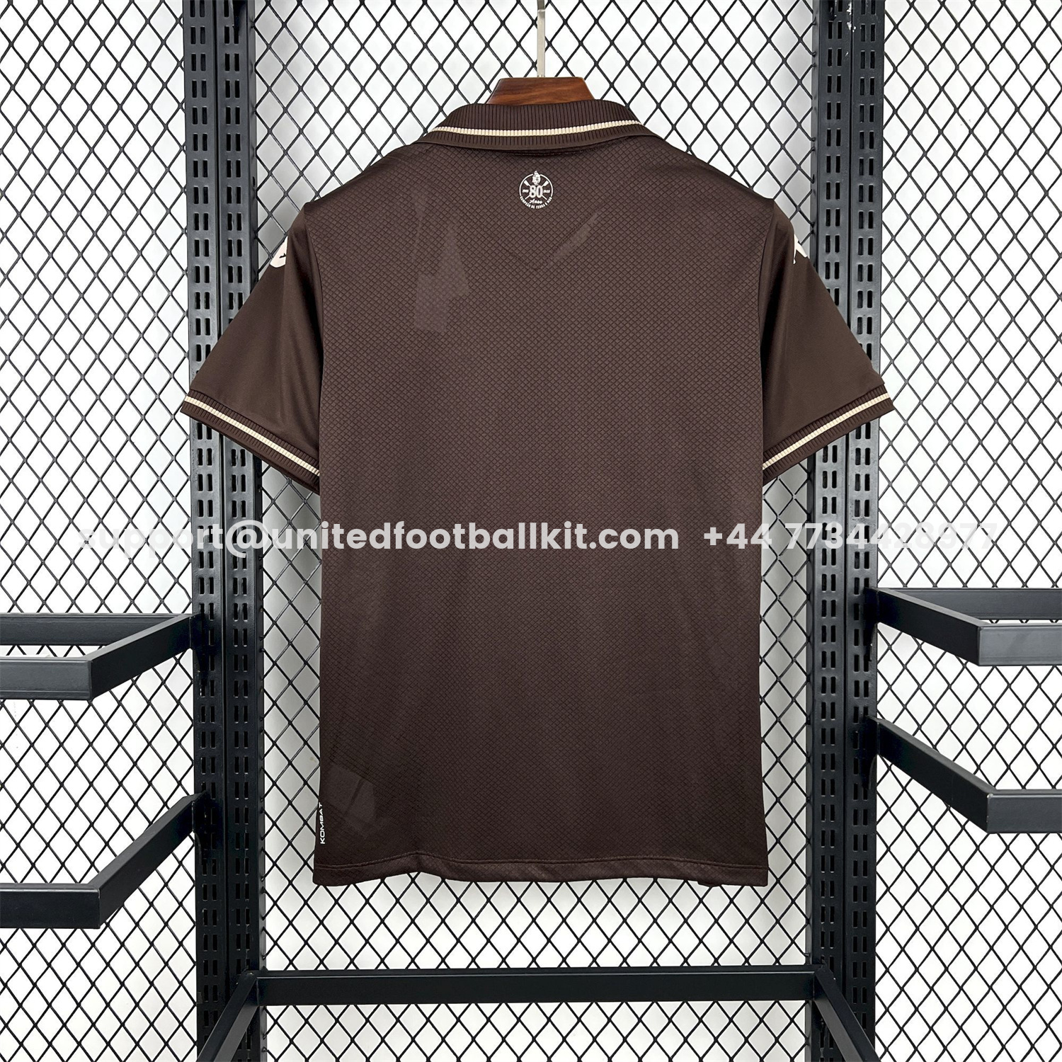 Unitedfootballkit.com | Vasco da Gama 25-26 Third Brown Jersey - Fans Version -Customize Name, Number and Patch | Worldwide Shipping