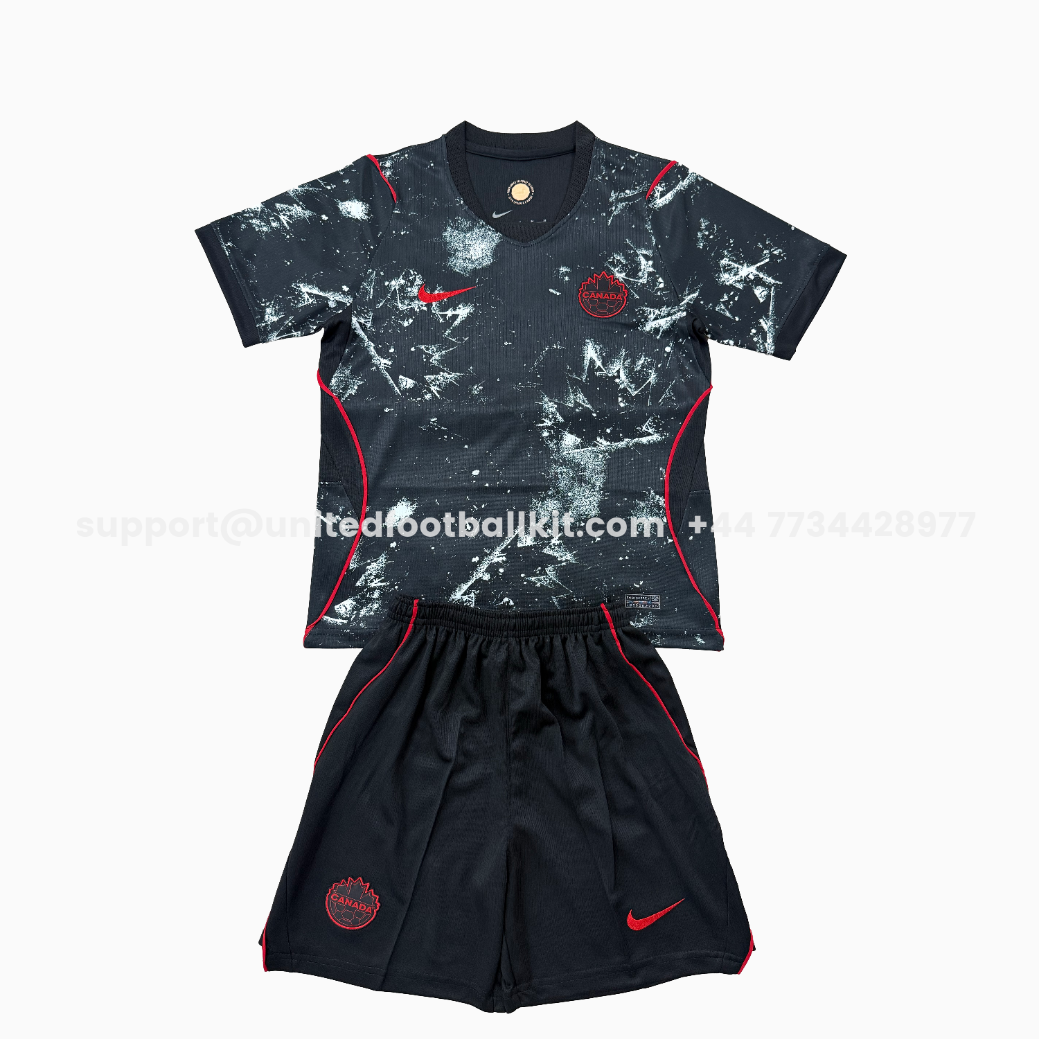 Unitedfootballkit.com | Canada 2026 Away Men's Adult Jersey Set - Fans Version -Customize Name, Number and Patch | Worldwide Shipping