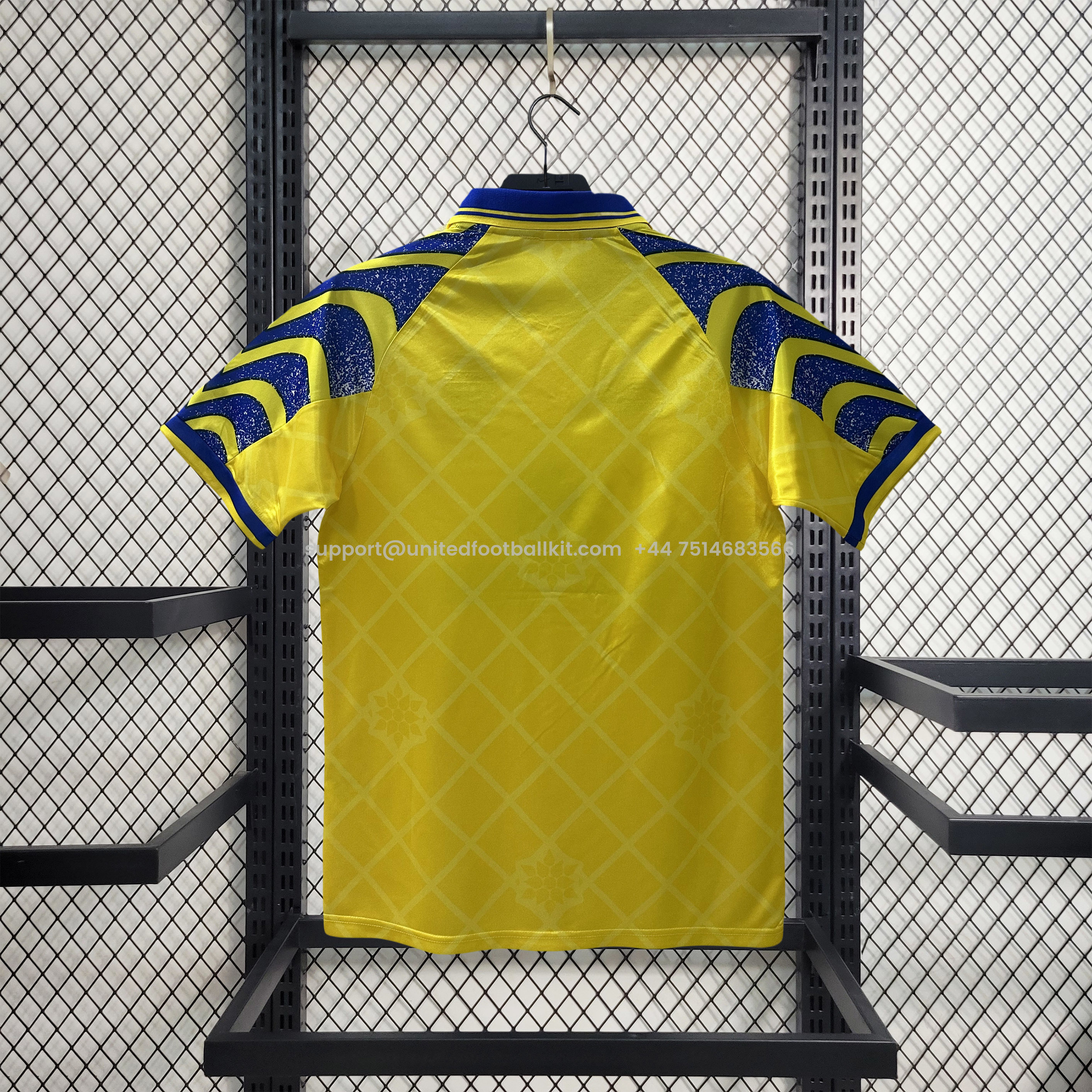 Unitedfootballkit.com | Retro Parma 1995-97 Away Jersey - Fans Version -Customize Name, Number and Patch | Worldwide Shipping