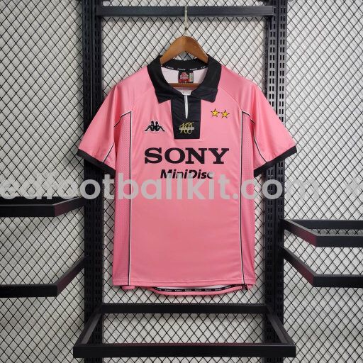 Unitedfootballkit.com | Retro Juventus 1997-98 Away Stadium Jersey -Customize Name, Number and Patch | Worldwide Shipping