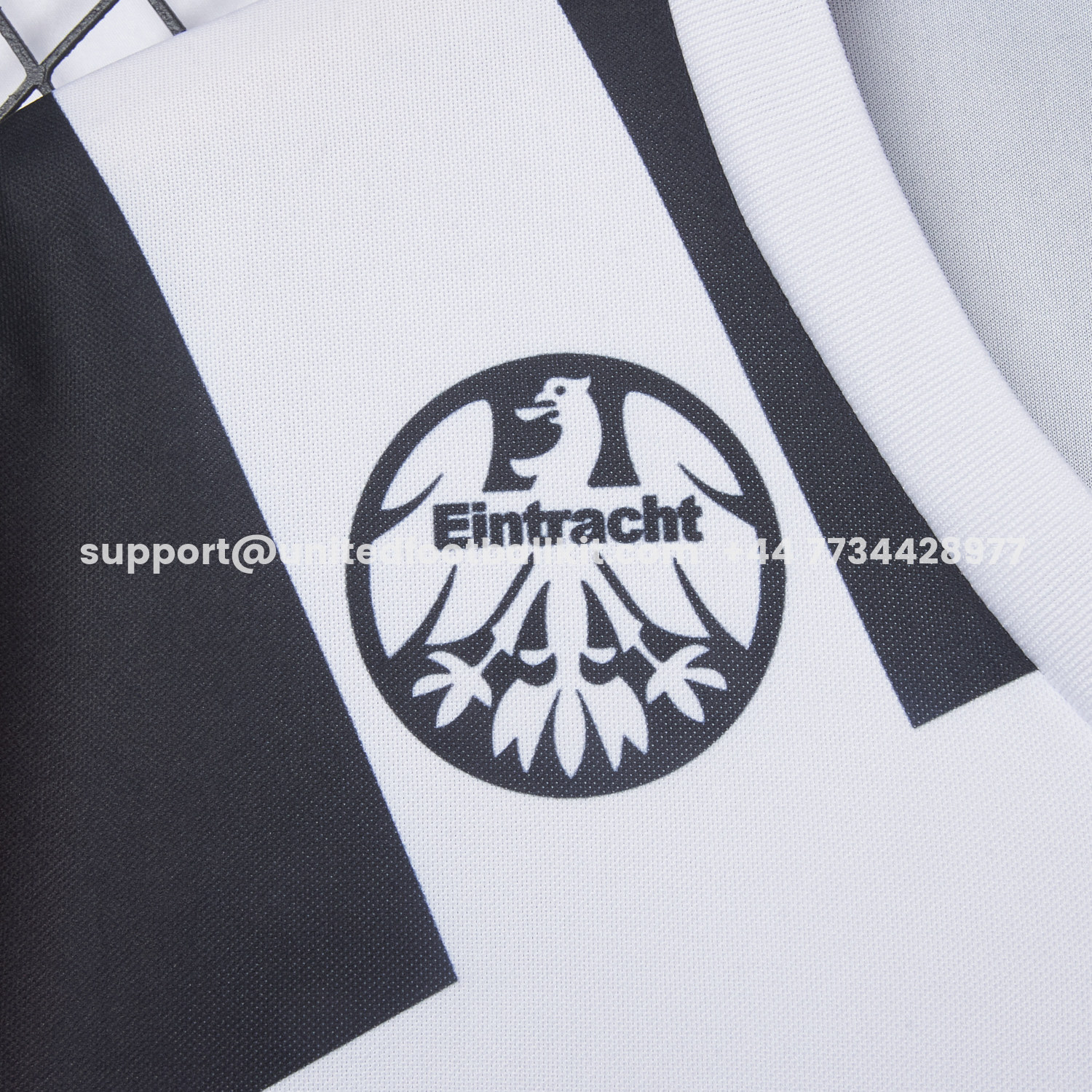 Unitedfootballkit.com | Retro Frankfurt 1990-91 Away Jersey -Customize Name, Number and Patch | Worldwide Shipping