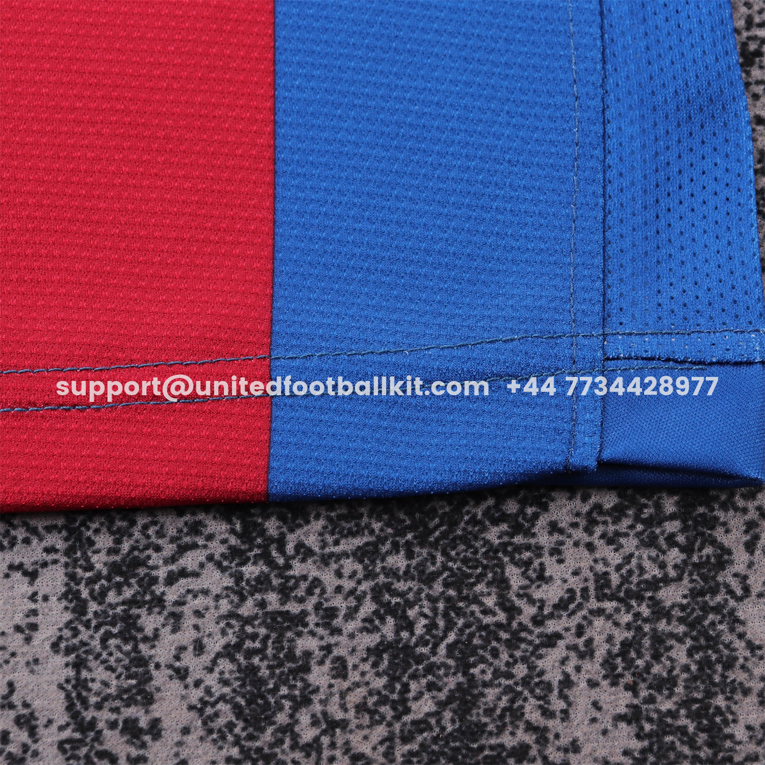 Unitedfootballkit.com | Retro Barcelona 2006-07 Home Kids Kit -Customize Name, Number and Patch | Worldwide Shipping