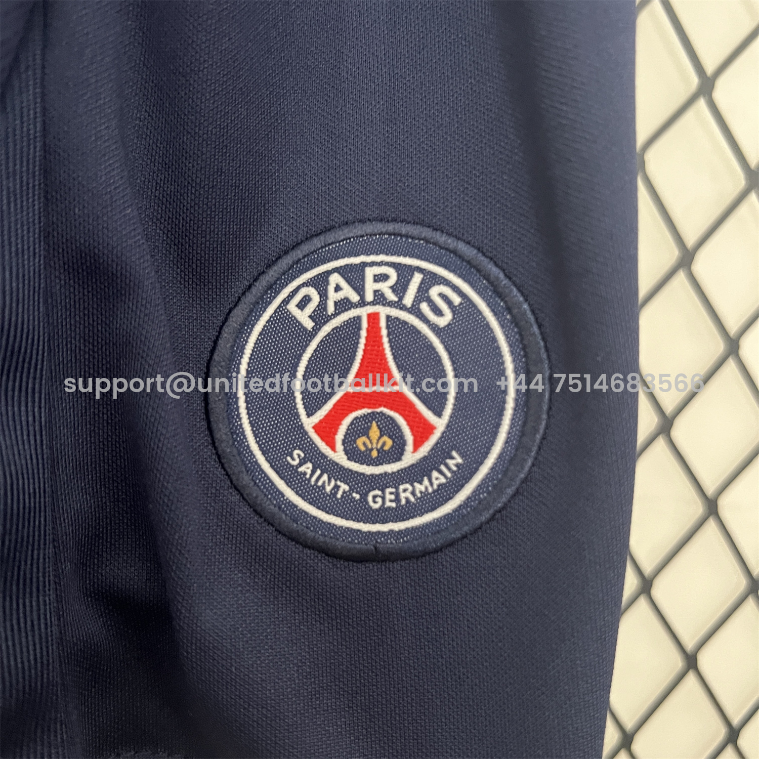 Unitedfootballkit.com | Paris Saint-Germain PSG 24-25 Champions League Final Home Kids Kit -Customize Name, Number and Patch | Worldwide Shipping