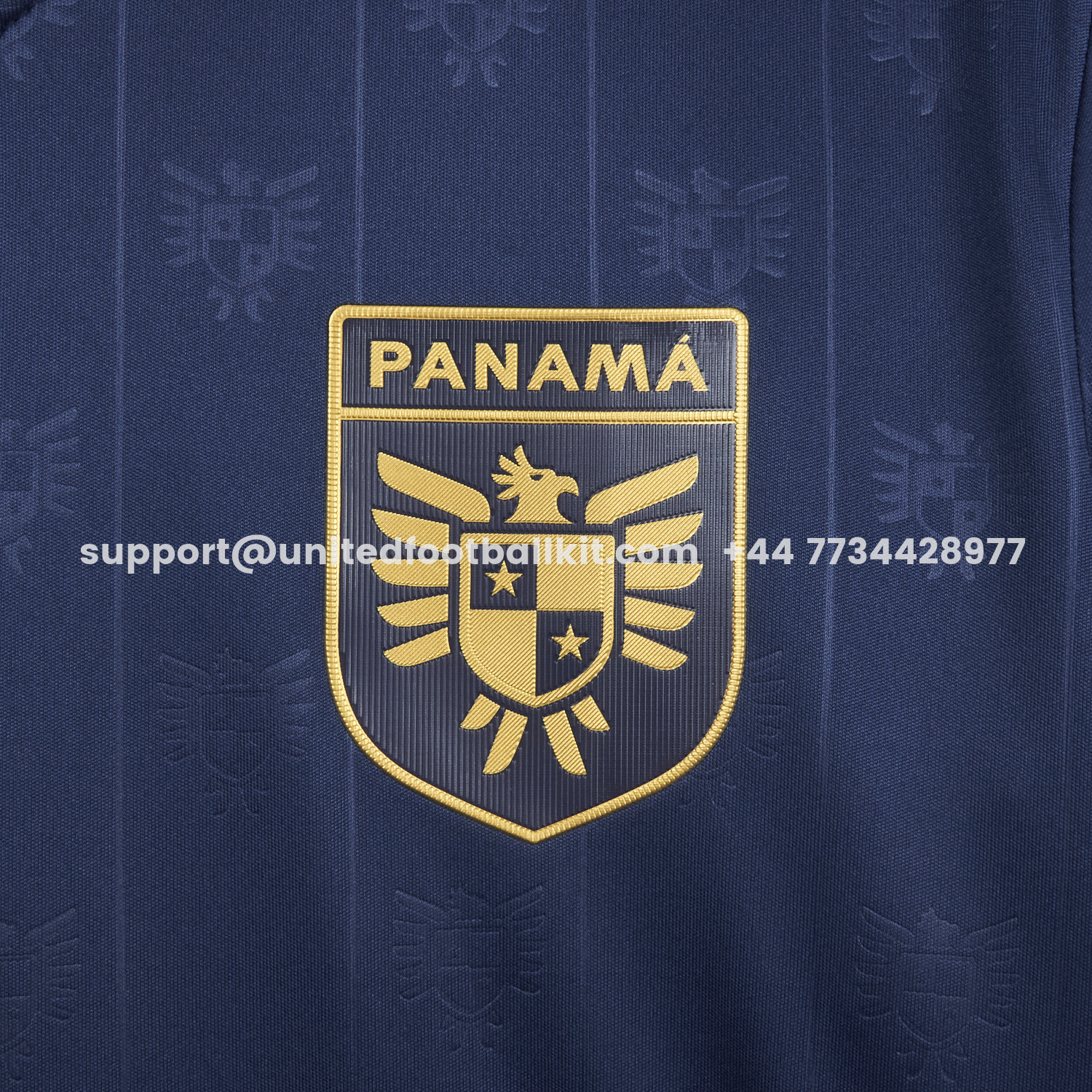 Unitedfootballkit.com | Panama 2026 Away Blue Jersey - Fans Version -Customize Name, Number and Patch | Worldwide Shipping