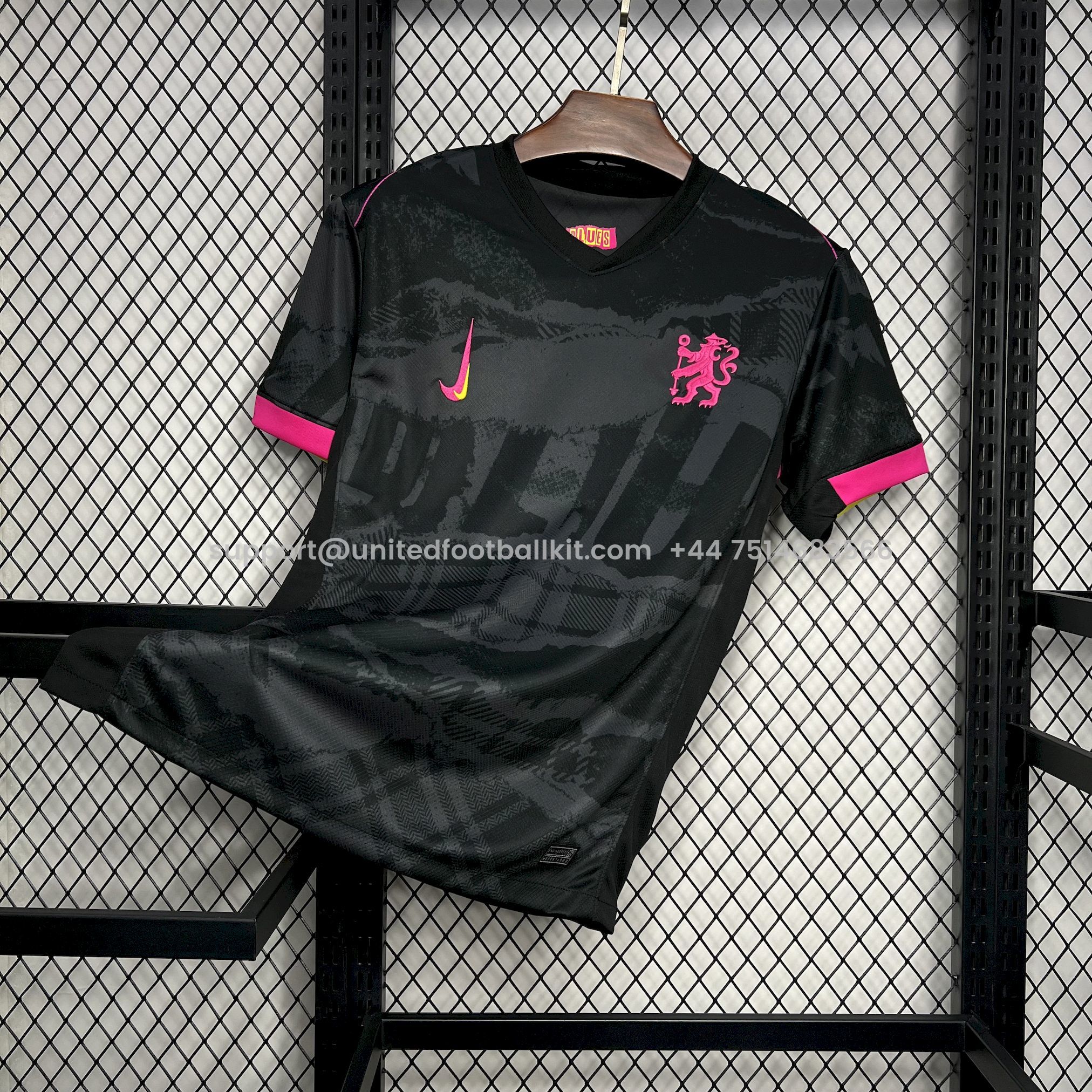 Unitedfootballkit.com | C.H.E.L.S.E.A 24-25 Unsponsored Third Jersey - Fans Version -Customize Name, Number and Patch | Worldwide Shipping