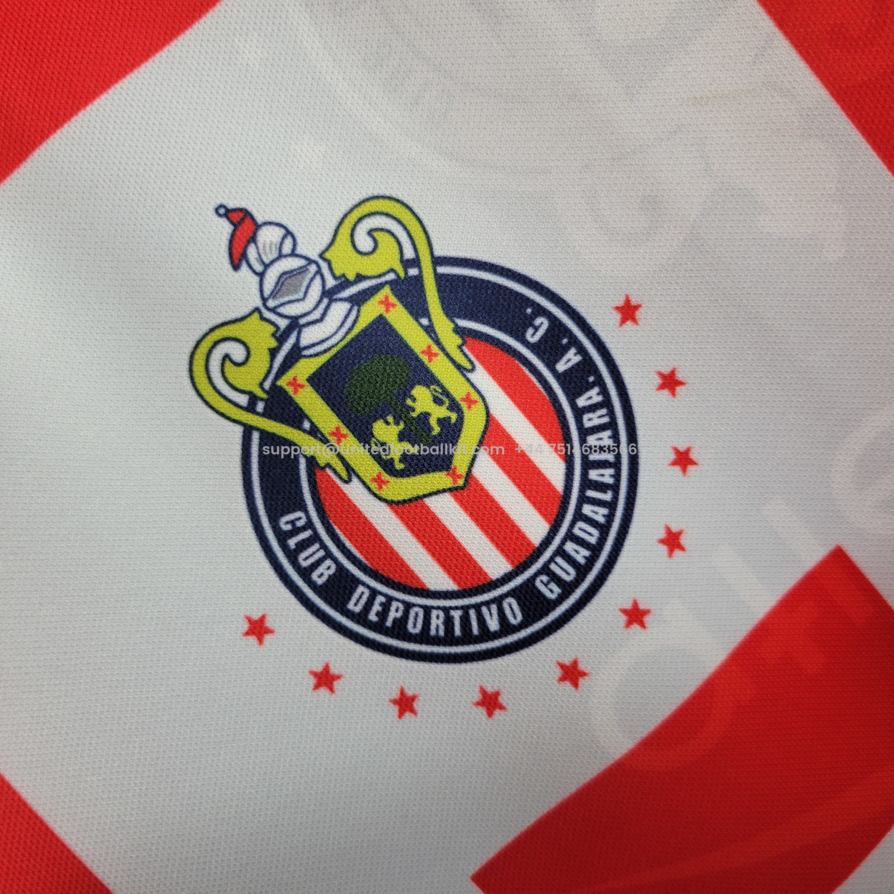 Unitedfootballkit.com | Retro Chivas de Guadalajara 94-95 Home Stadium Jersey -Customize Name, Number and Patch | Worldwide Shipping