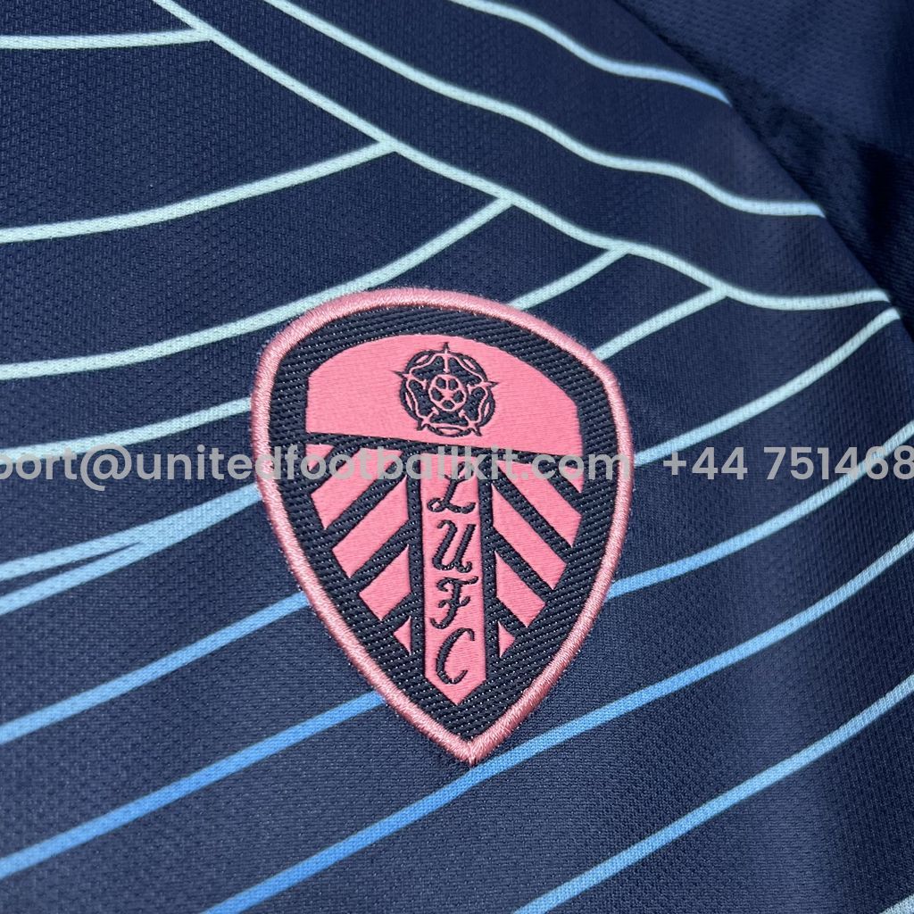 Unitedfootballkit.com | Leeds United 24-25 Third Jersey - Fans Version -Customize Name, Number and Patch | Worldwide Shipping