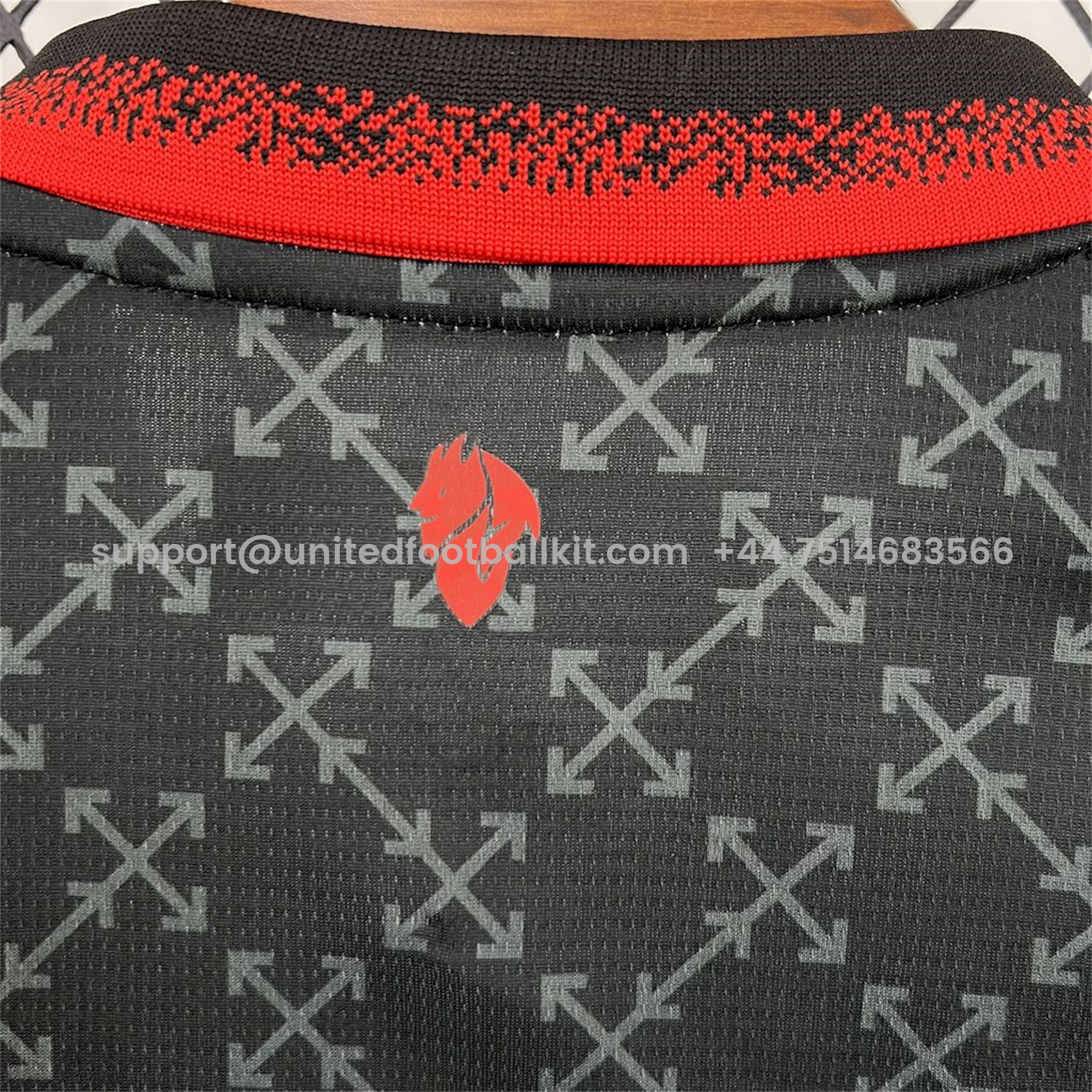 Unitedfootballkit.com | AC Milan 24-25 Fourth “Diavoli” Special Edition Kids Kit -Customize Name, Number and Patch | Worldwide Shipping