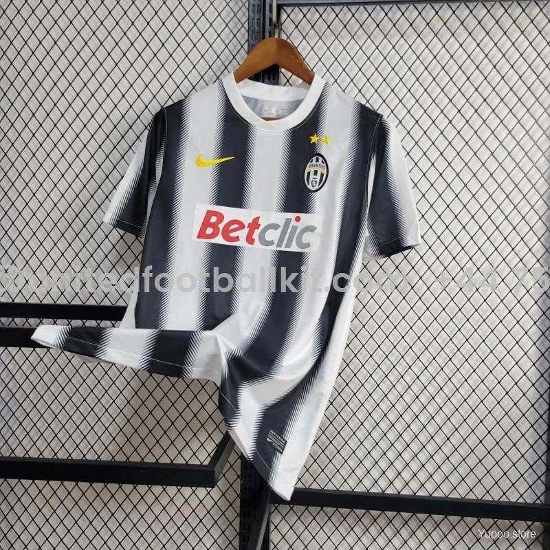 Unitedfootballkit.com | Retro Juventus 2011-12 Home Stadium Jersey -Customize Name, Number and Patch | Worldwide Shipping