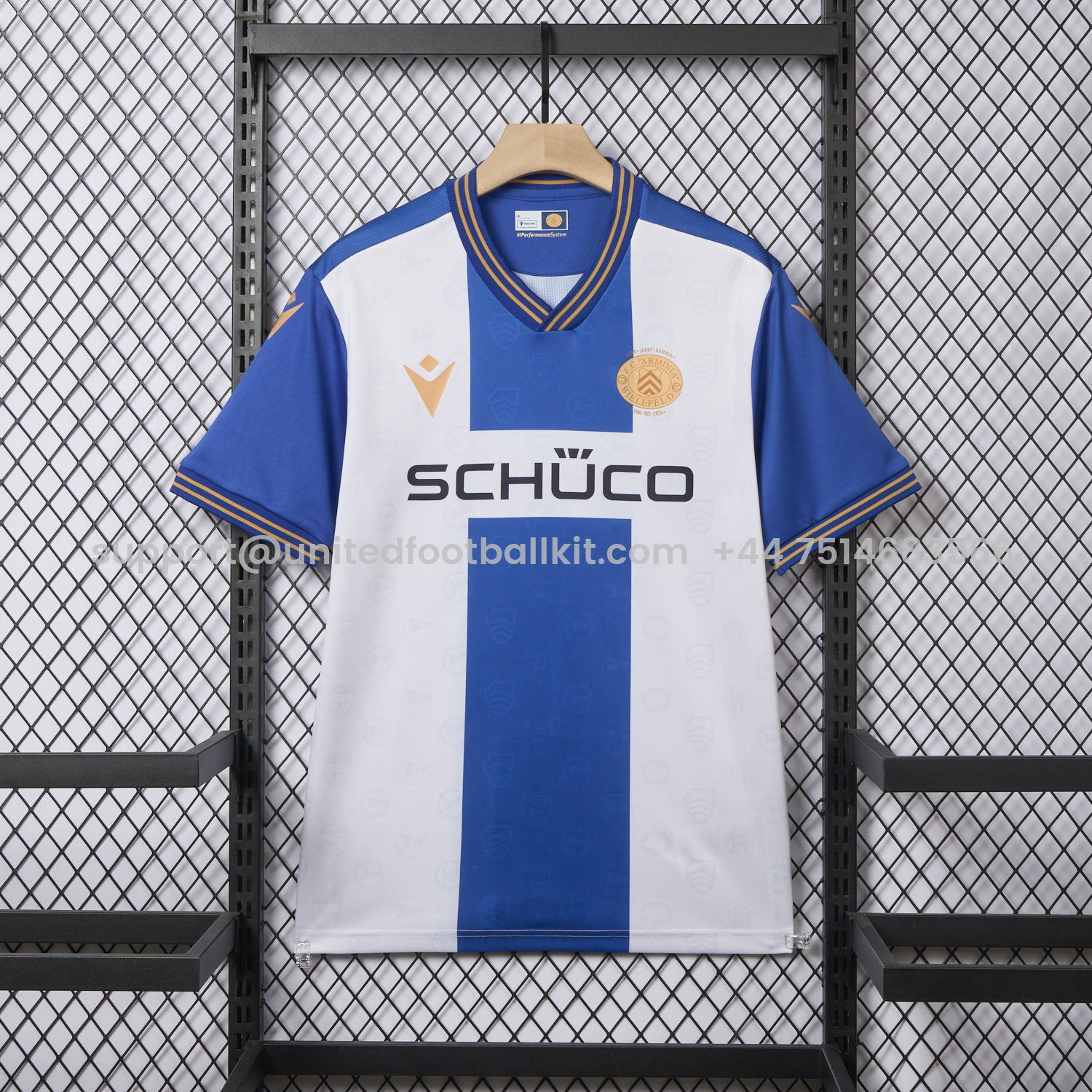 Unitedfootballkit.com | Arminia Bielefeld 24-25 120th Anniversary Jersey - Fans Version -Customize Name, Number and Patch | Worldwide Shipping