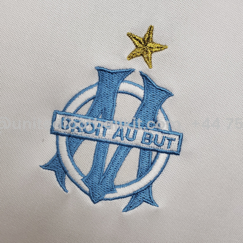 Unitedfootballkit.com | Retro Marseille 2003-04 Home Stadium Jersey -Customize Name, Number and Patch | Worldwide Shipping