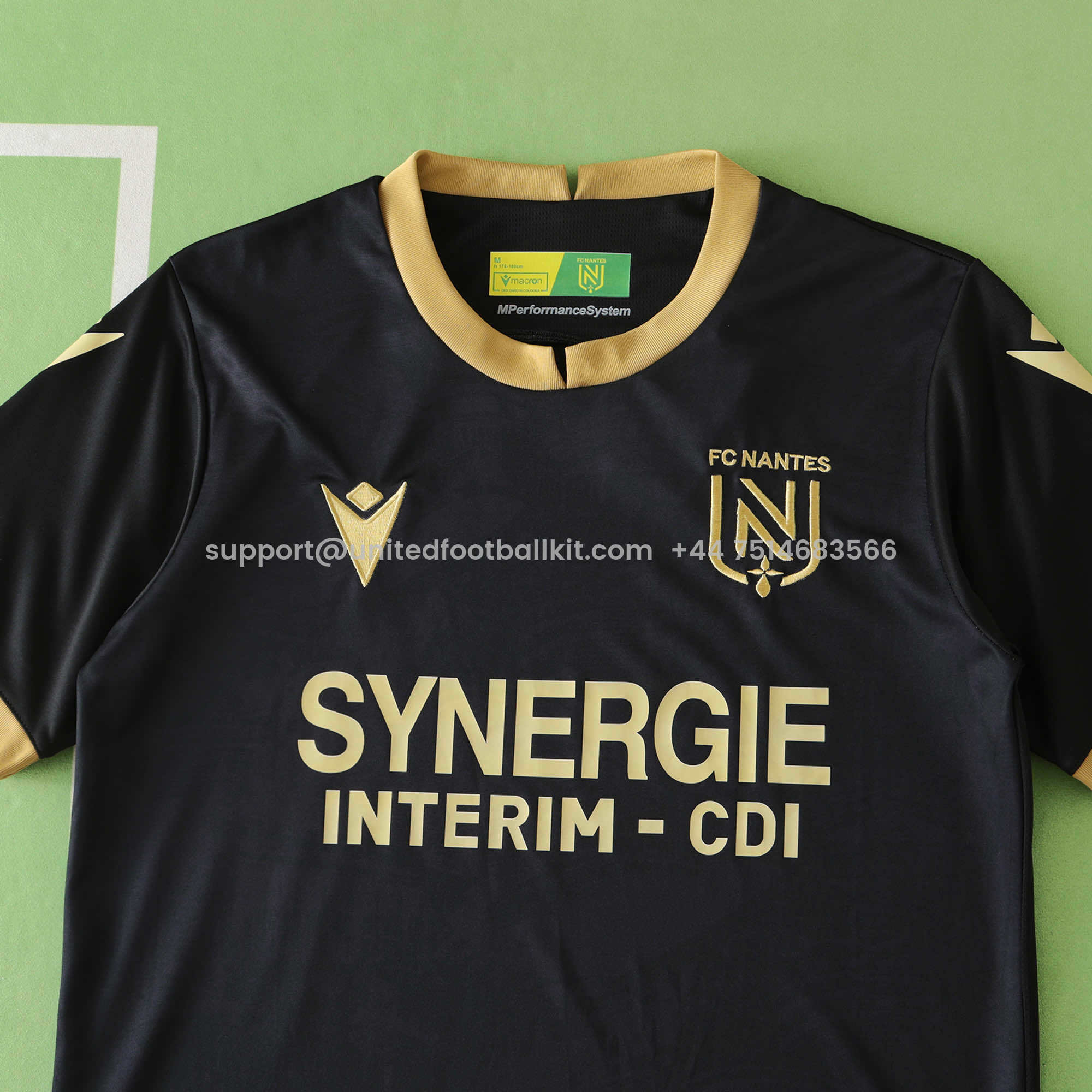 Unitedfootballkit.com | Nantes 24-25 Away Jersey - Fans Version -Customize Name, Number and Patch | Worldwide Shipping