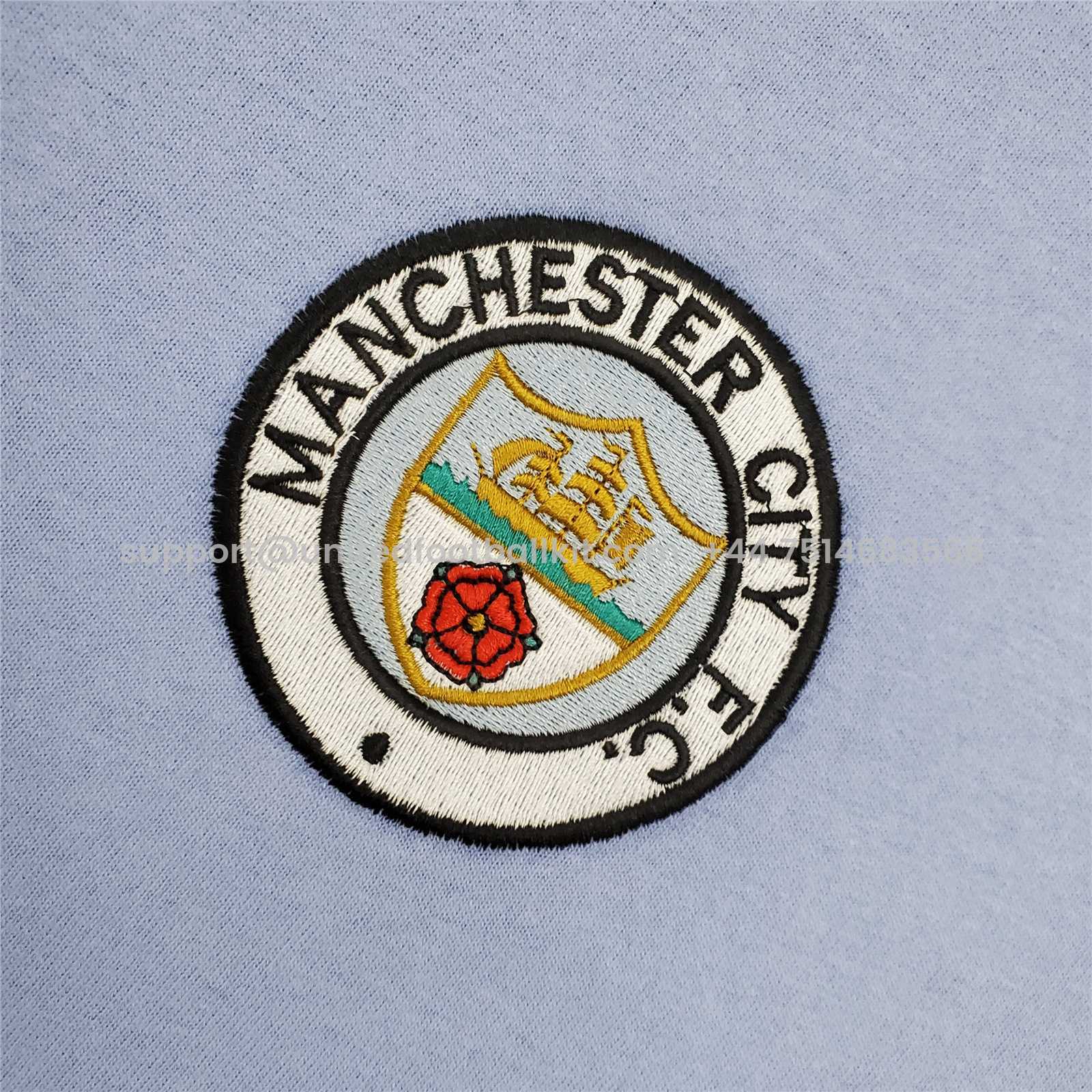Unitedfootballkit.com | Retro Manchester City 1971-74 Home Jersey -Customize Name, Number and Patch | Worldwide Shipping