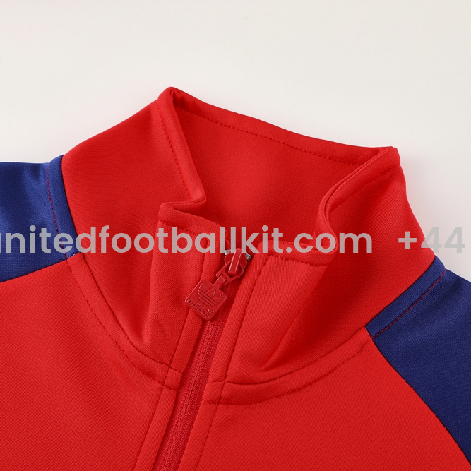 Unitedfootballkit.com | Arsenal 24-25 Originals LFSTLR Jacket Training Tracksuit - Red and Blue -Customize Name, Number and Patch | Worldwide Shipping