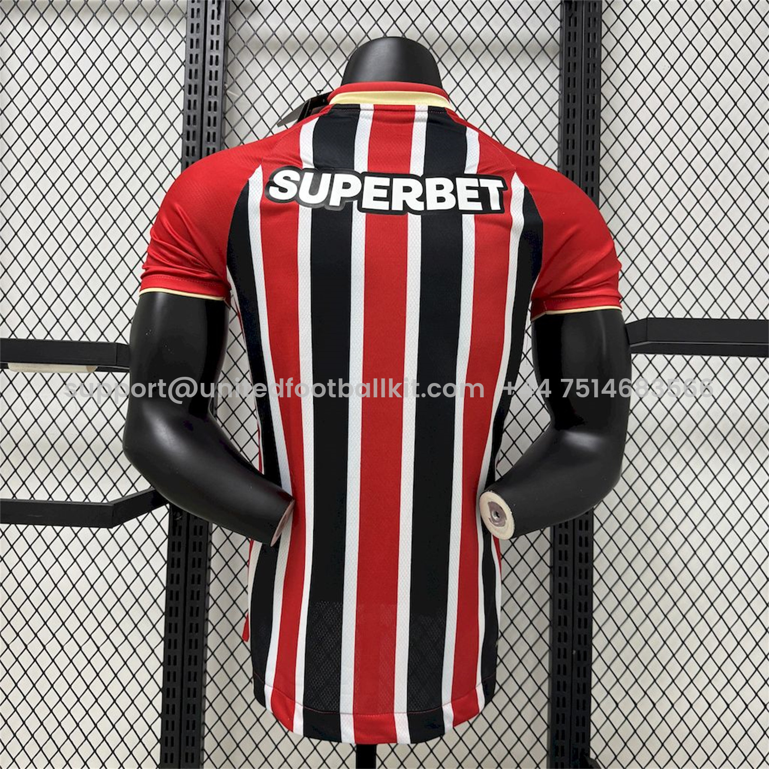 Unitedfootballkit.com | Sao Paulo 25-26 Away Jersey - Player Version -Customize Name, Number and Patch | Worldwide Shipping