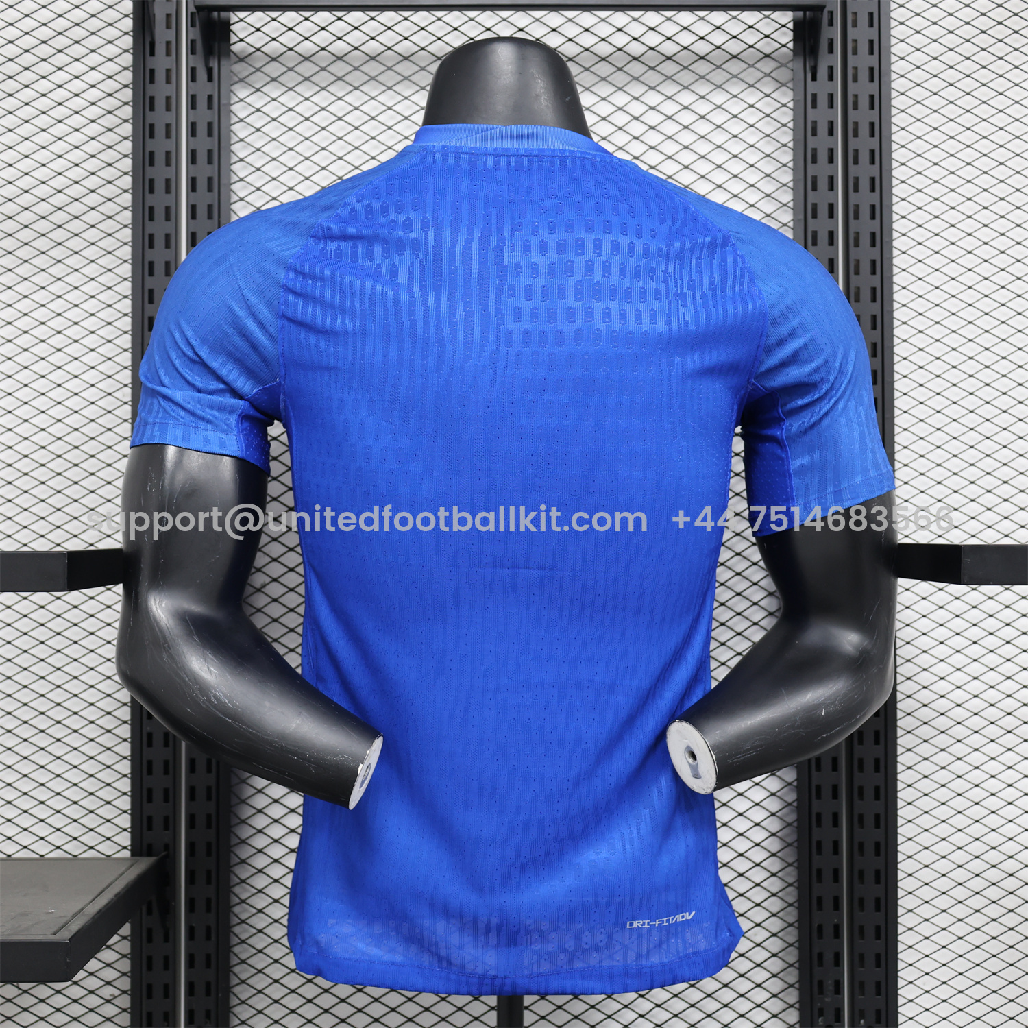 Unitedfootballkit.com | Paris Saint-Germain PSG X JD 24-25 Blue Special Edition Jersey - Player Version -Customize Name, Number and Patch | Worldwide Shipping