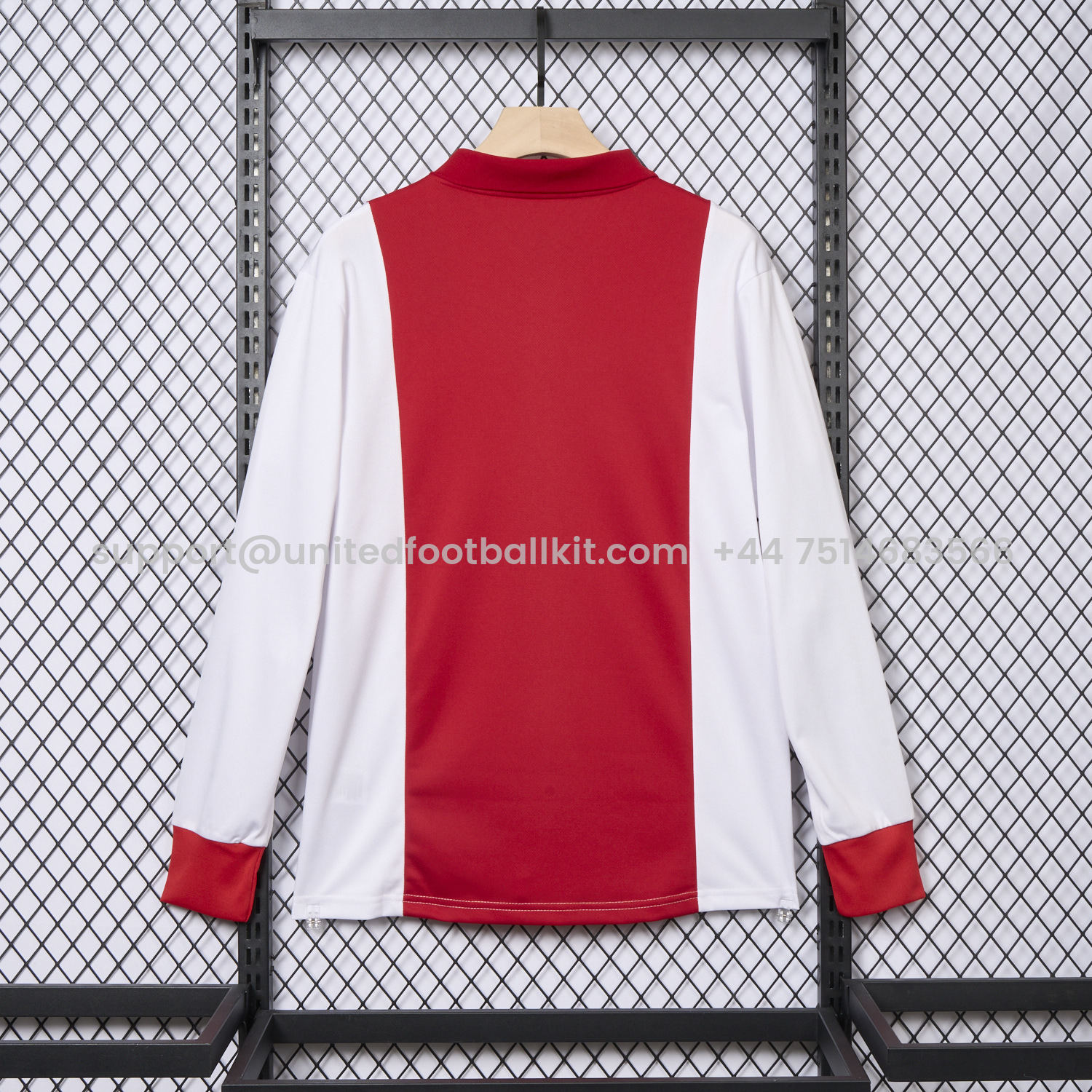 Unitedfootballkit.com | Ajax 2025 125-Year Anniversary Long Sleeves Jersey - Fans Version -Customize Name, Number and Patch | Worldwide Shipping