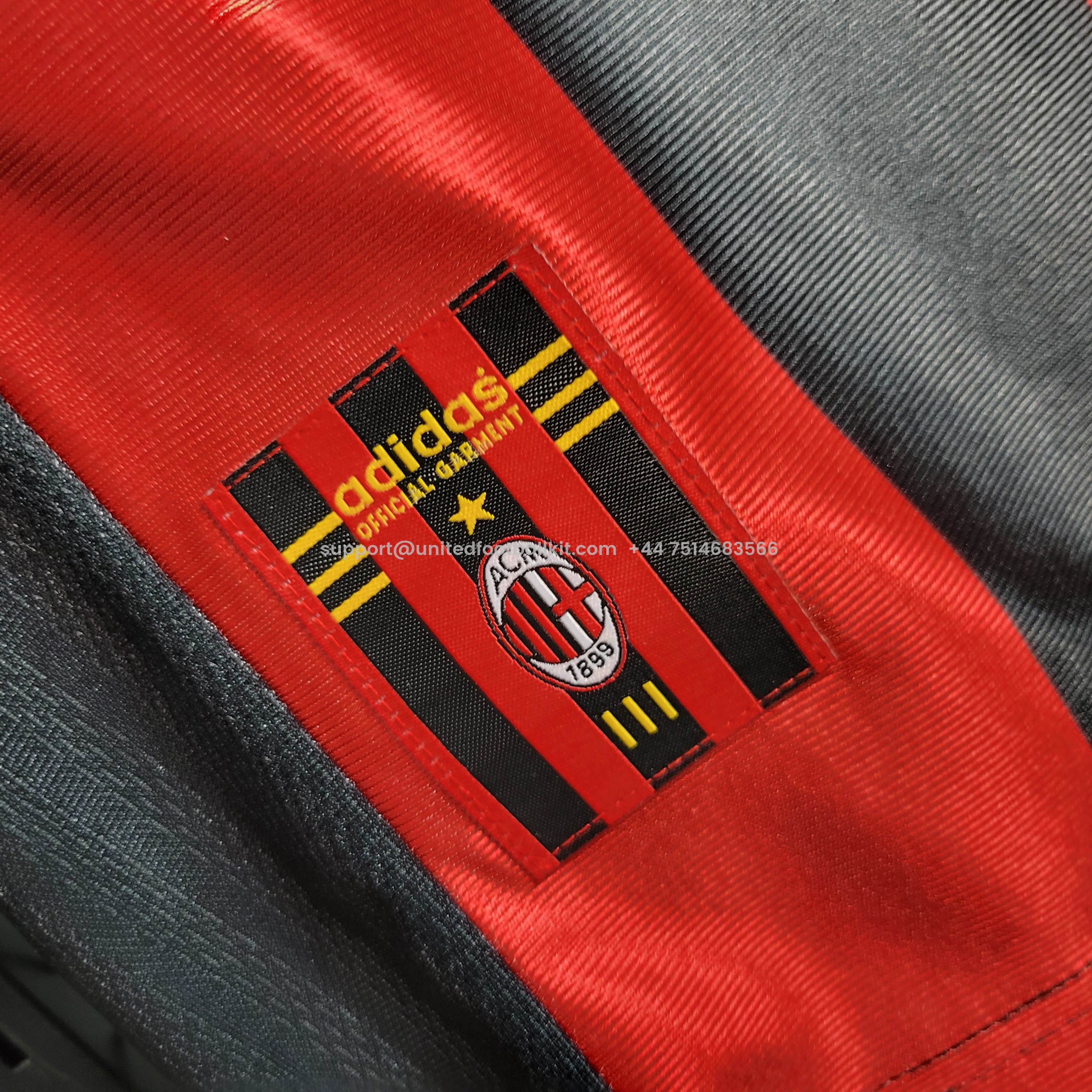 Unitedfootballkit.com | Retro AC Milan 98-99 Home Stadium Jersey -Customize Name, Number and Patch | Worldwide Shipping
