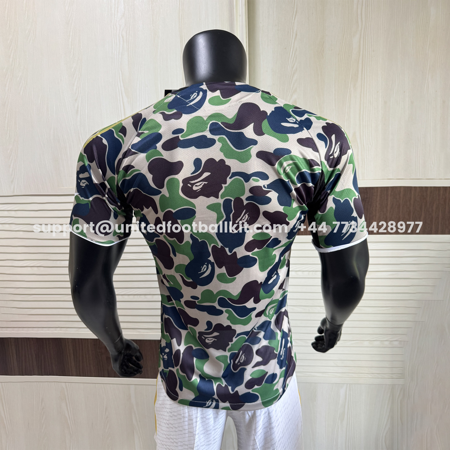 Unitedfootballkit.com | Adidas x A Bathing Ape Camouflage Special Jersey - Player Version -Customize Name, Number and Patch | Worldwide Shipping