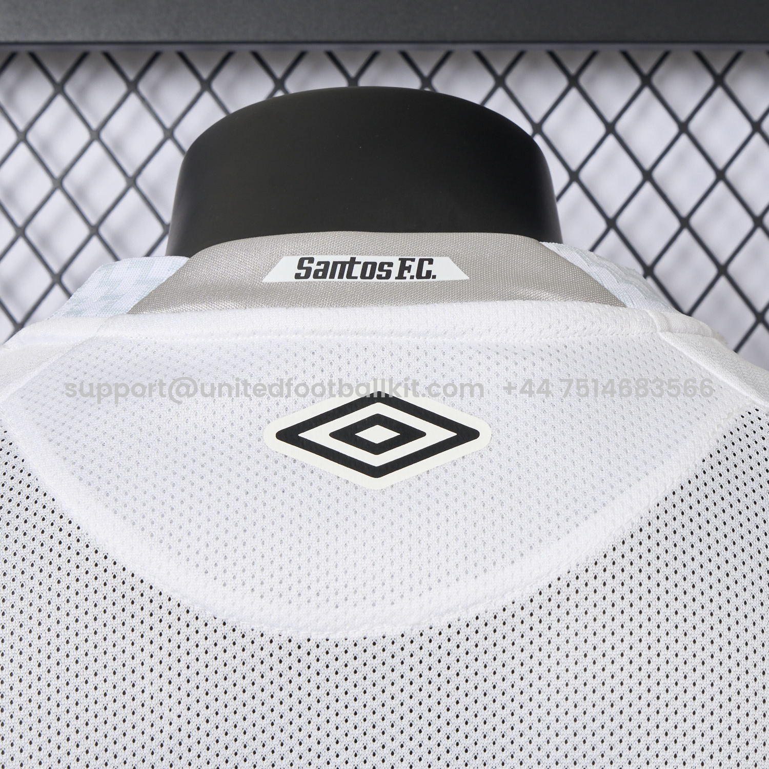 Unitedfootballkit.com | 【New Version】Santos 2025-26 Home Unsponsored Jersey - Player Version -Customize Name, Number and Patch | Worldwide Shipping