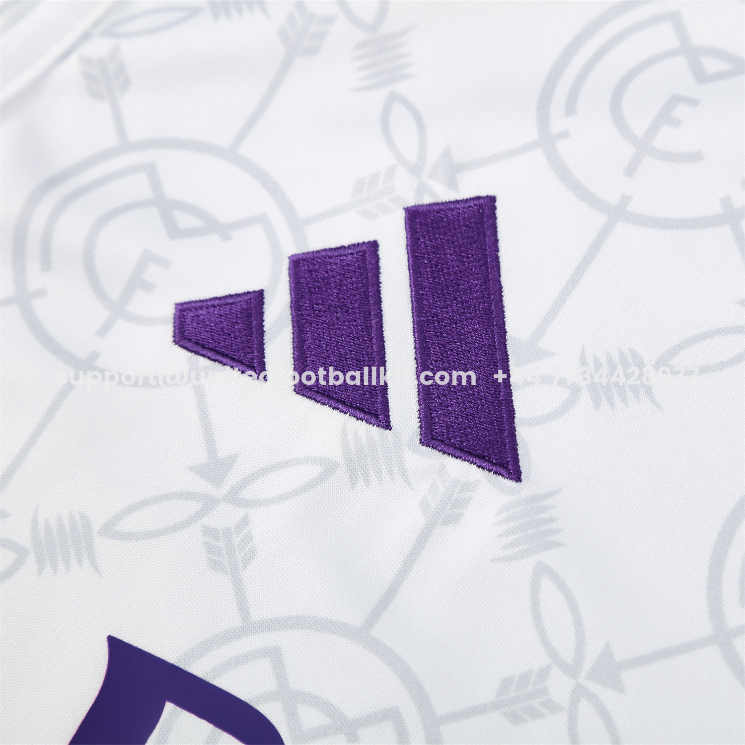 Unitedfootballkit.com | Real Madrid 25-26 Vest Training Set - Blue Edge White Vest & Black Shorts -Customize Name, Number and Patch | Worldwide Shipping