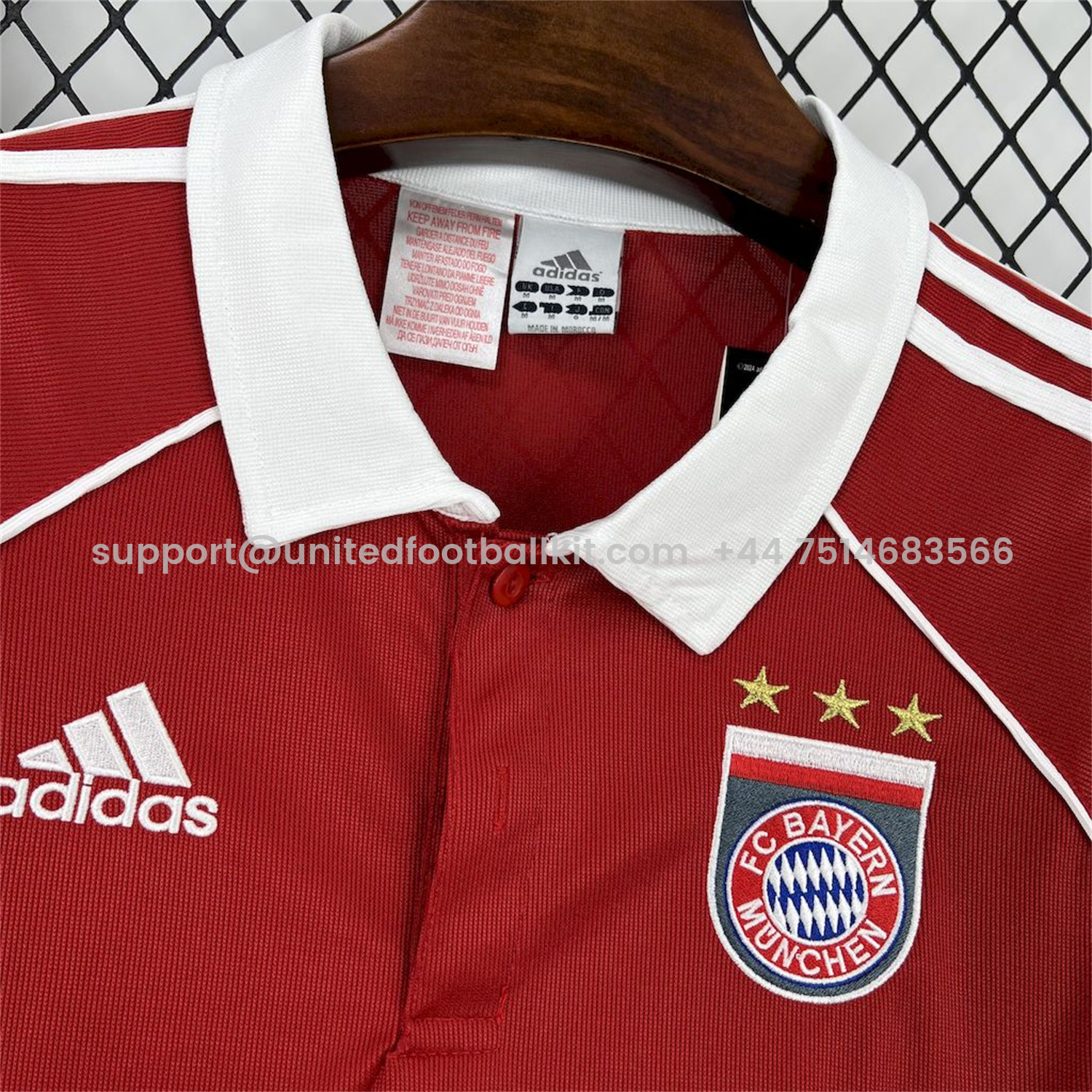 Unitedfootballkit.com | Retro Bayern Munich 2005-06 Home Jersey -Customize Name, Number and Patch | Worldwide Shipping