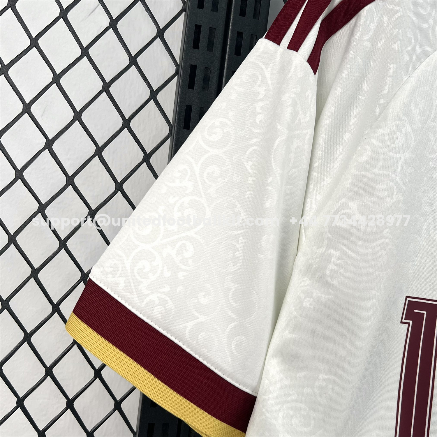 Unitedfootballkit.com | Spain 2026 Dellafuente Co-Branded White Jersey - Fans Version -Customize Name, Number and Patch | Worldwide Shipping