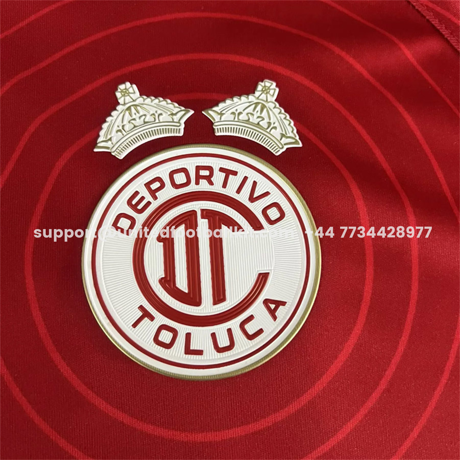 Unitedfootballkit.com | Toluca 25-26 Red Special Jersey - Fans Version -Customize Name, Number and Patch | Worldwide Shipping