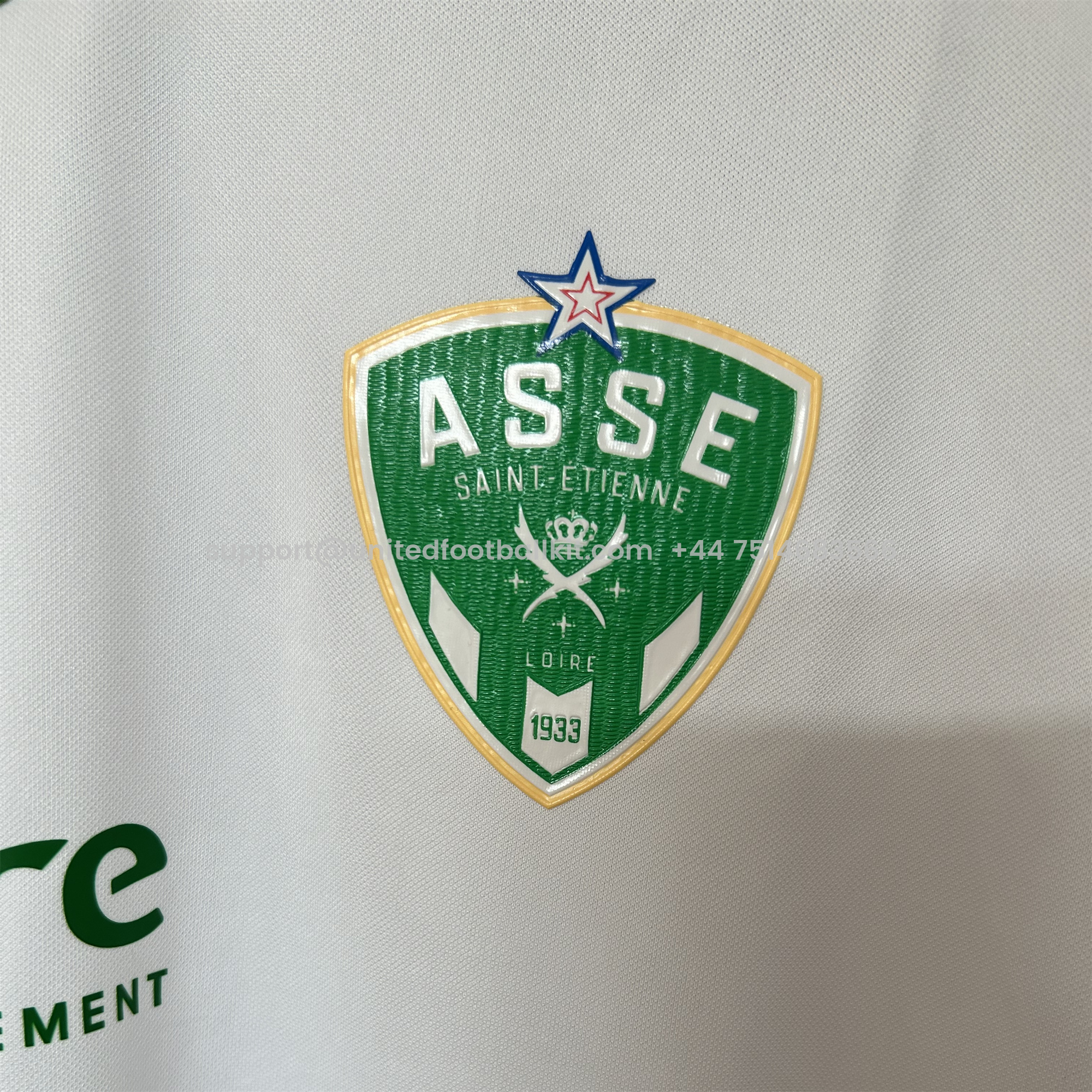 Unitedfootballkit.com | Saint-Étienne 24-25 Away Jersey - Fans Version -Customize Name, Number and Patch | Worldwide Shipping