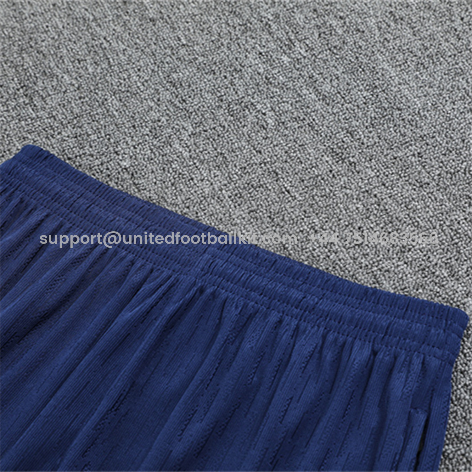 Unitedfootballkit.com | Barcelona 25-26 Long Sleeves Training Set - Royal Blue top & Royal Blue Pants -Customize Name, Number and Patch | Worldwide Shipping