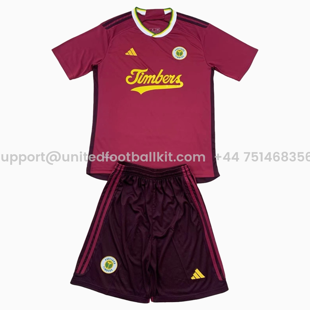 Unitedfootballkit.com | Portland Timbers 2024 Third Kids Kit -Customize Name, Number and Patch | Worldwide Shipping