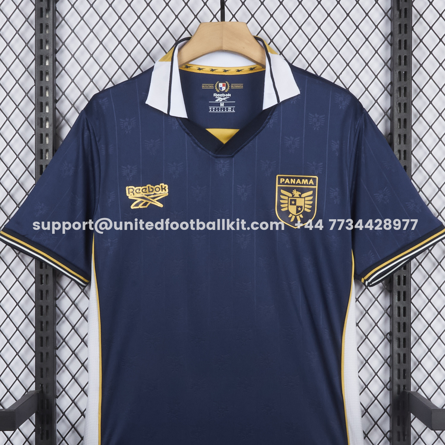 Unitedfootballkit.com | Panama 2026 Away Blue Jersey - Fans Version -Customize Name, Number and Patch | Worldwide Shipping