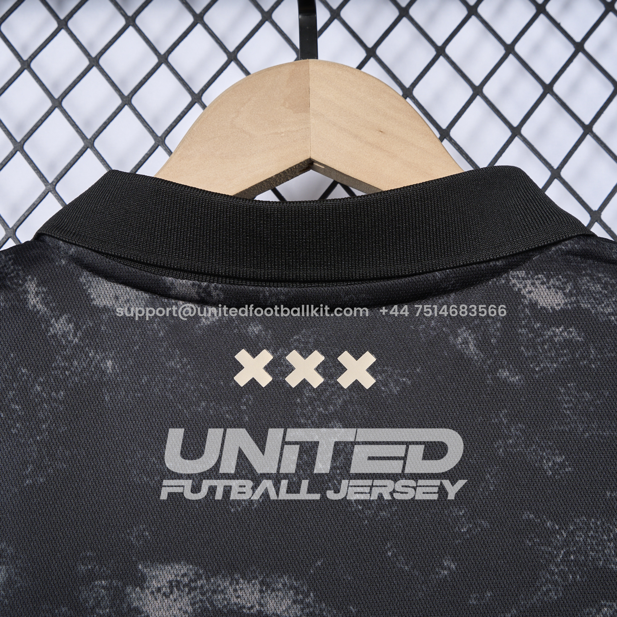 Unitedfootballkit.com | Ajax 24-25 Stone Island Co-brand Jersey - Fans Version -Customize Name, Number and Patch | Worldwide Shipping