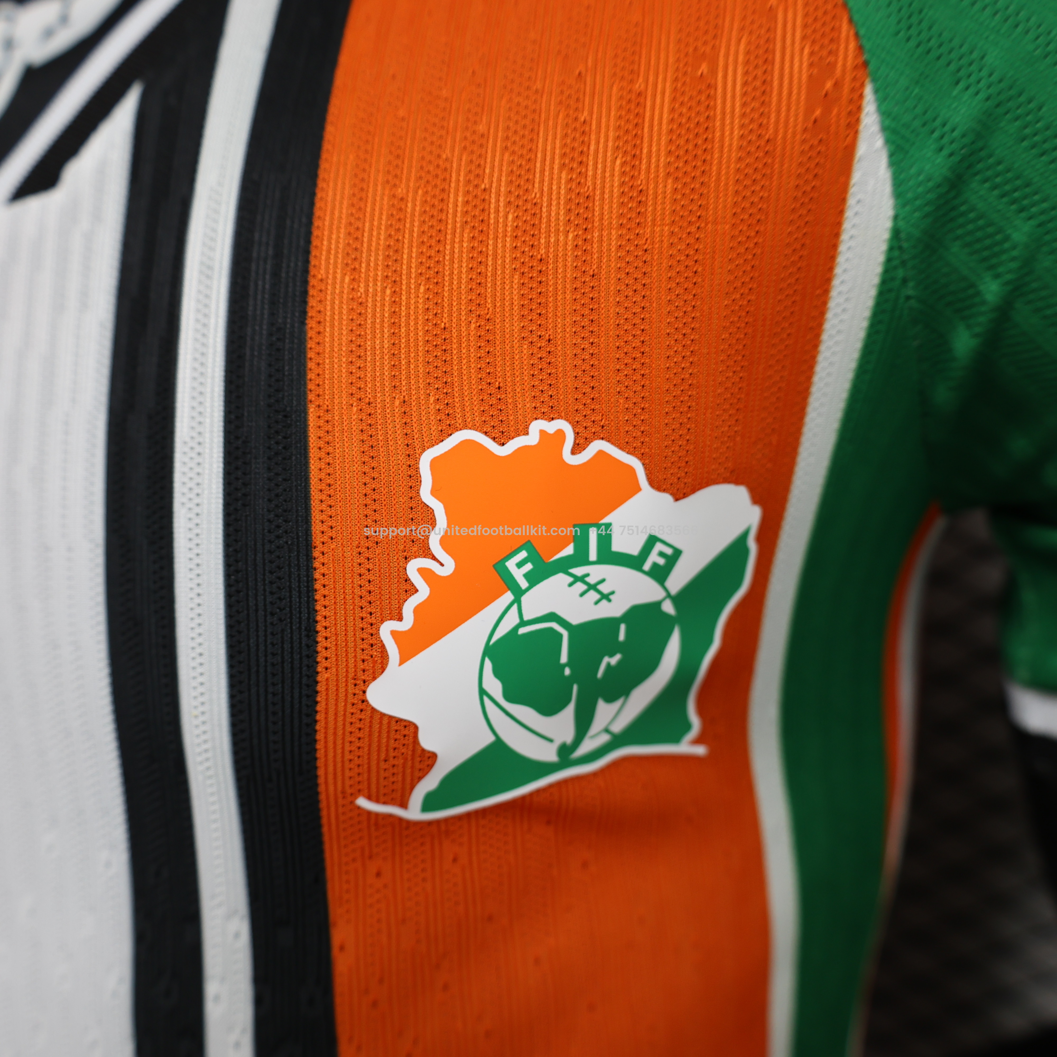 Unitedfootballkit.com | Cote d'Ivoire 2024 Special Edition Jersey - Player Version -Customize Name, Number and Patch | Worldwide Shipping