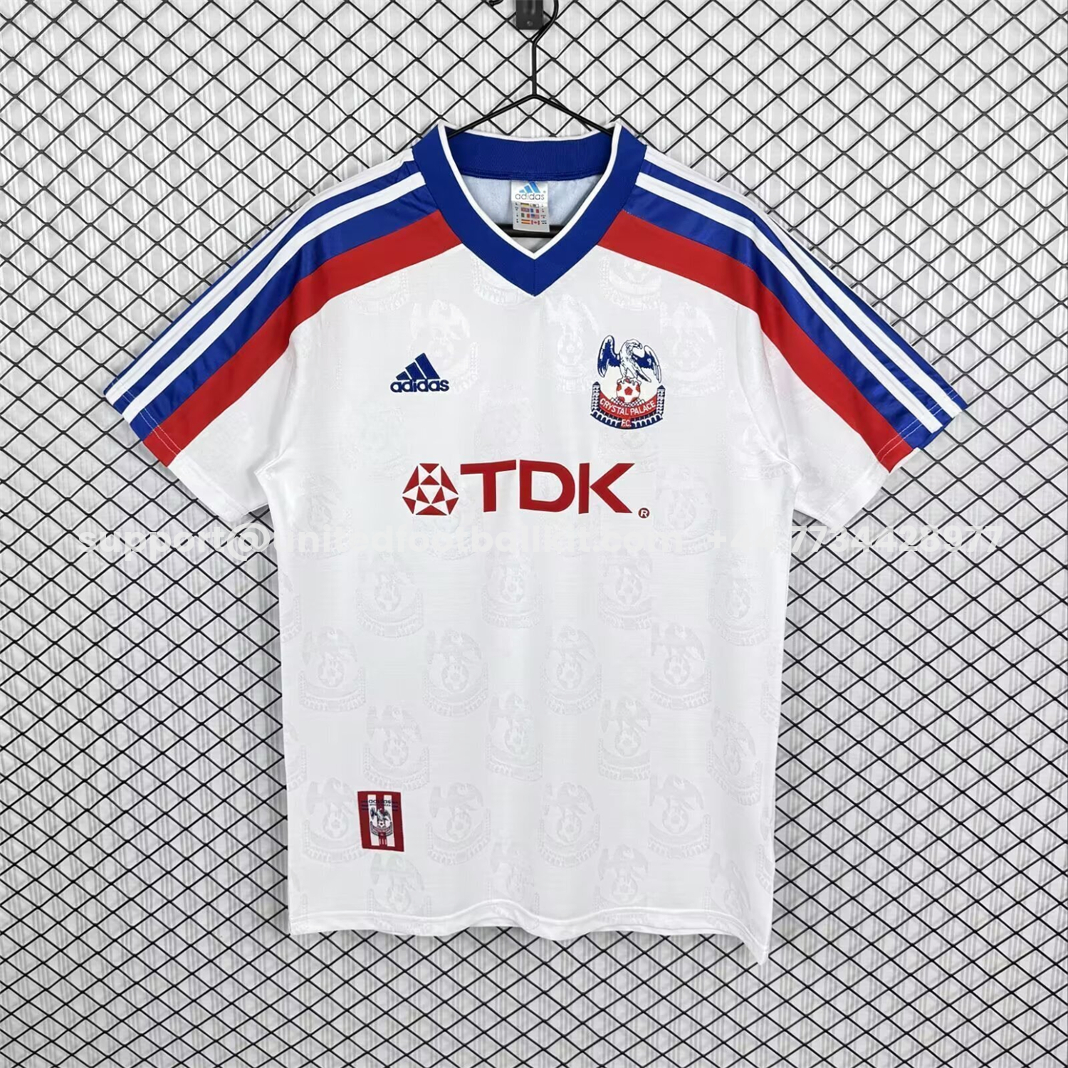 Unitedfootballkit.com | Retro Crystal Palace 1998-99 Away Jersey -Customize Name, Number and Patch | Worldwide Shipping