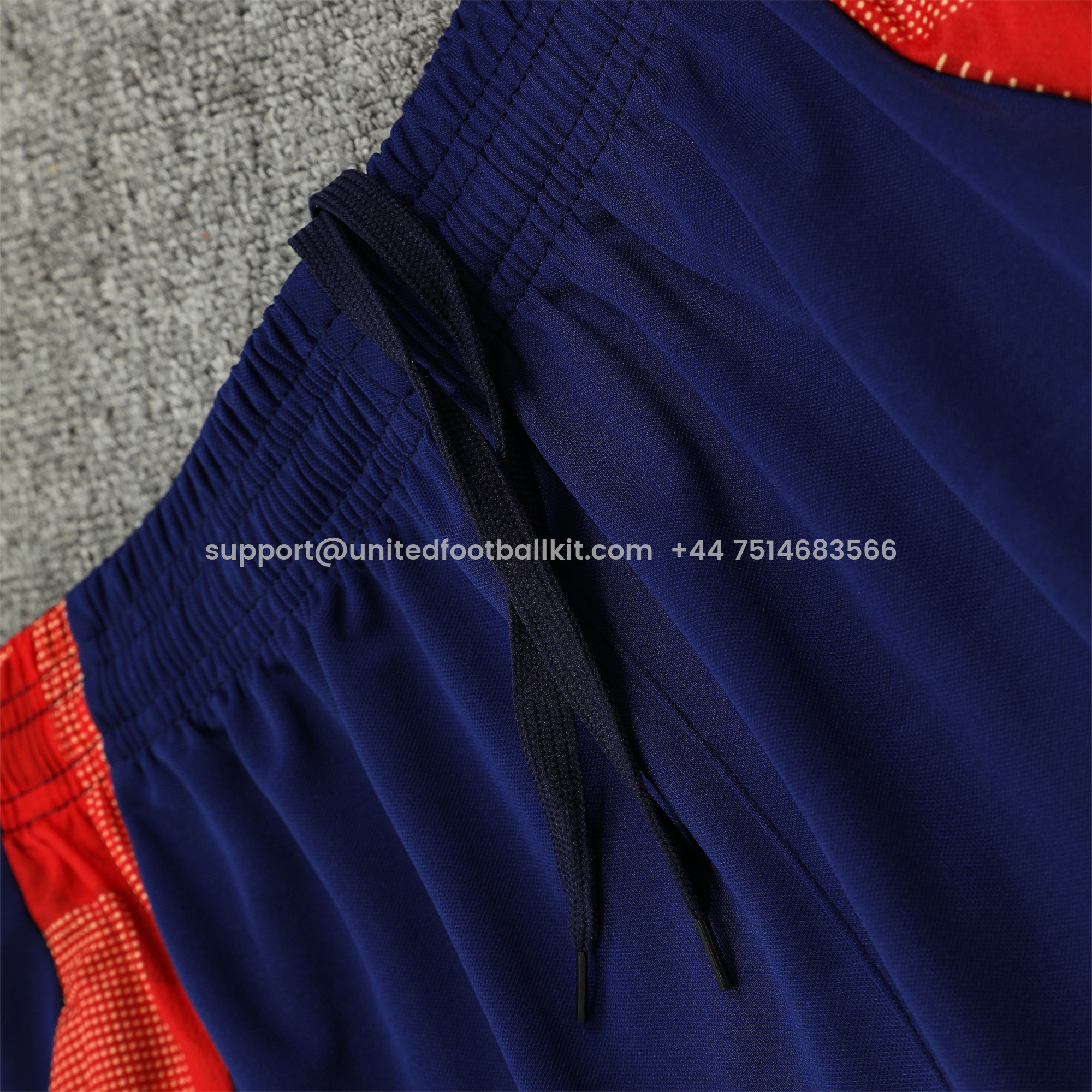 Unitedfootballkit.com | Spain 24-25 Vest Training Set - Red -Customize Name, Number and Patch | Worldwide Shipping