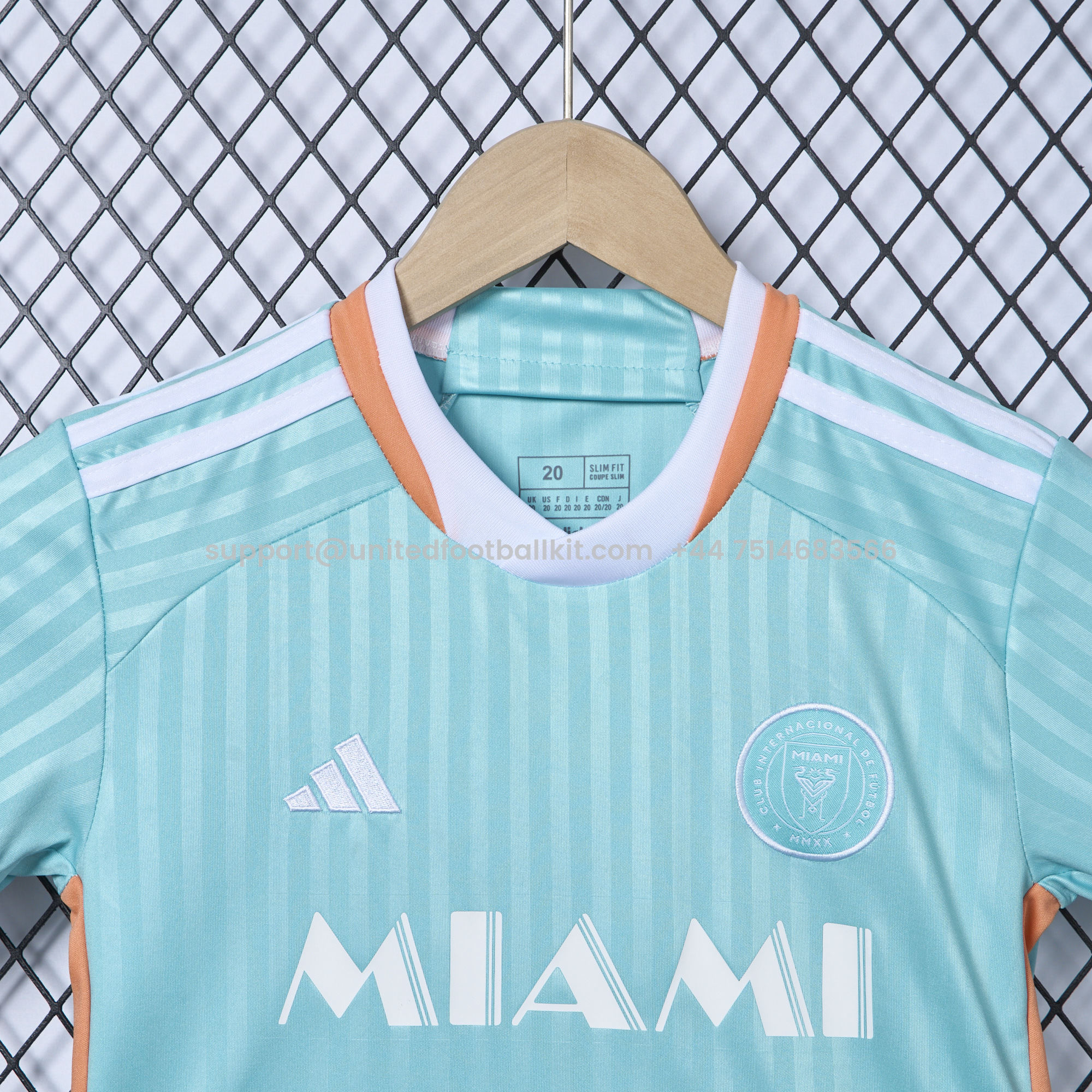 Unitedfootballkit.com | INT M.A.M 2024 Third Kids Kit -Customize Name, Number and Patch | Worldwide Shipping