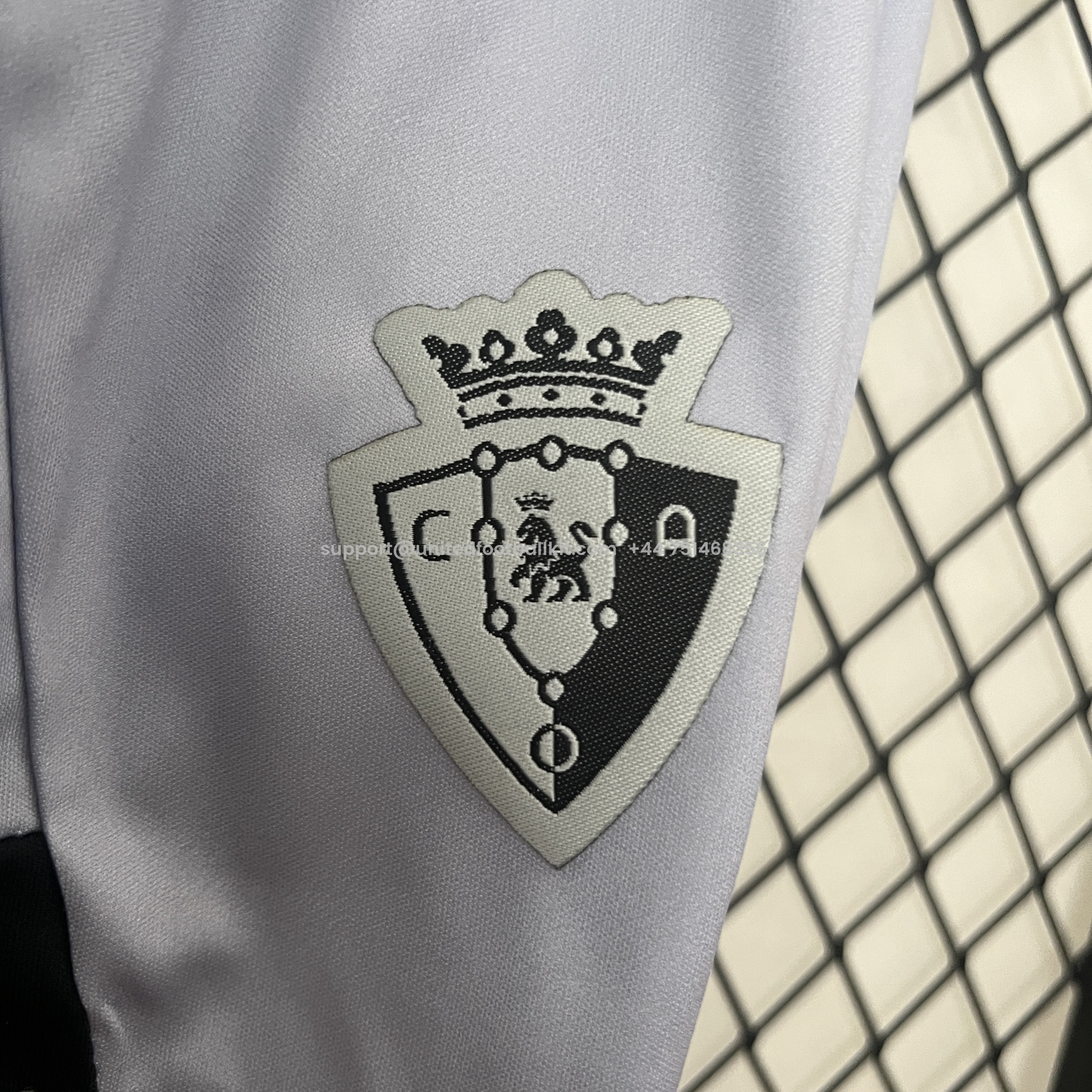 Unitedfootballkit.com | Osasuna 24-25 Third Kids Kit -Customize Name, Number and Patch | Worldwide Shipping