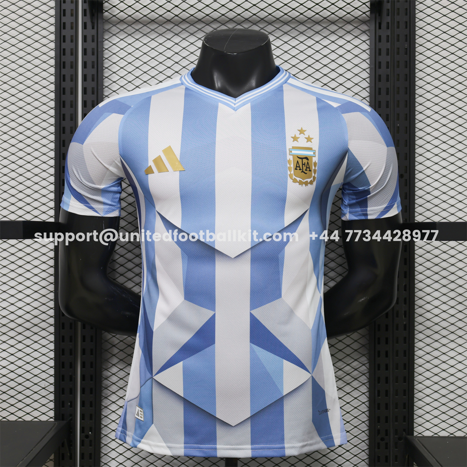 Unitedfootballkit.com | Argentina 2026 Light Blue Water Chestnut Special Jersey - Player Version -Customize Name, Number and Patch | Worldwide Shipping